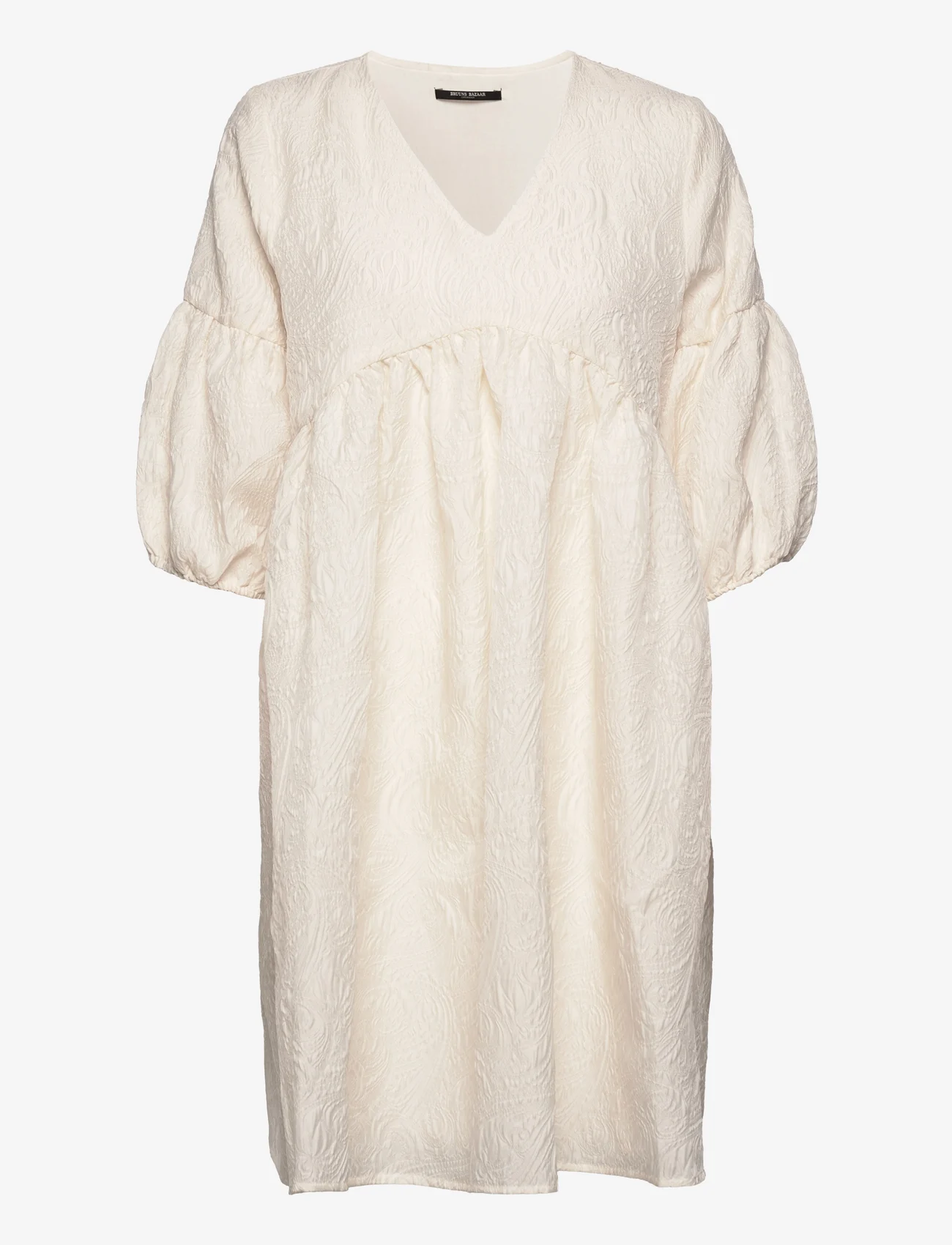 Bruuns Bazaar - Magnolia Serine dress - sommerkjoler - snow white - 0