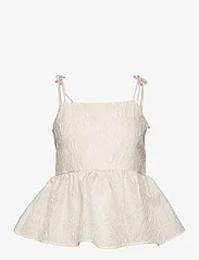 Bruuns Bazaar - Magnolia Lara top - sleeveless blouses - snow white - 0