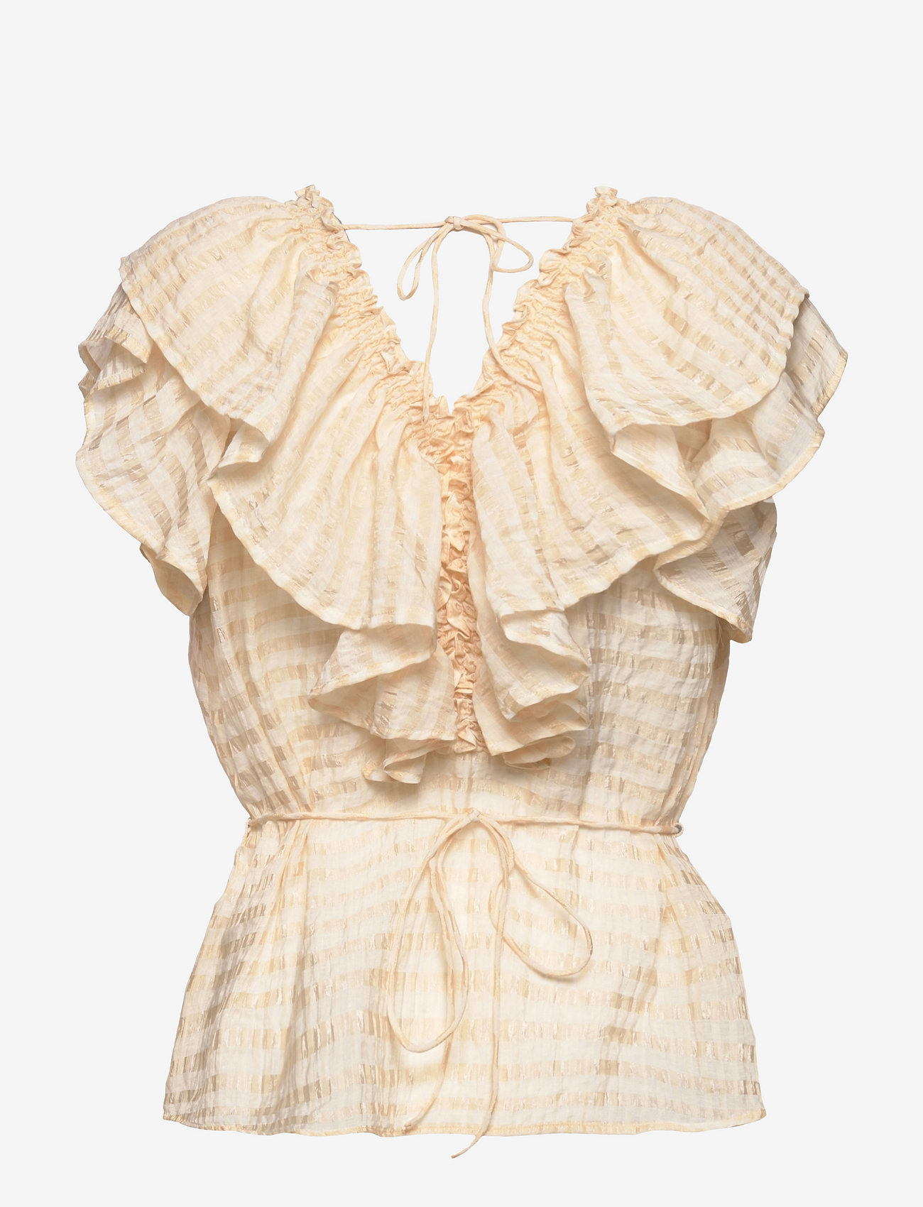 Bruuns Bazaar - Bettany Gilde blouse - sandstorm - 3