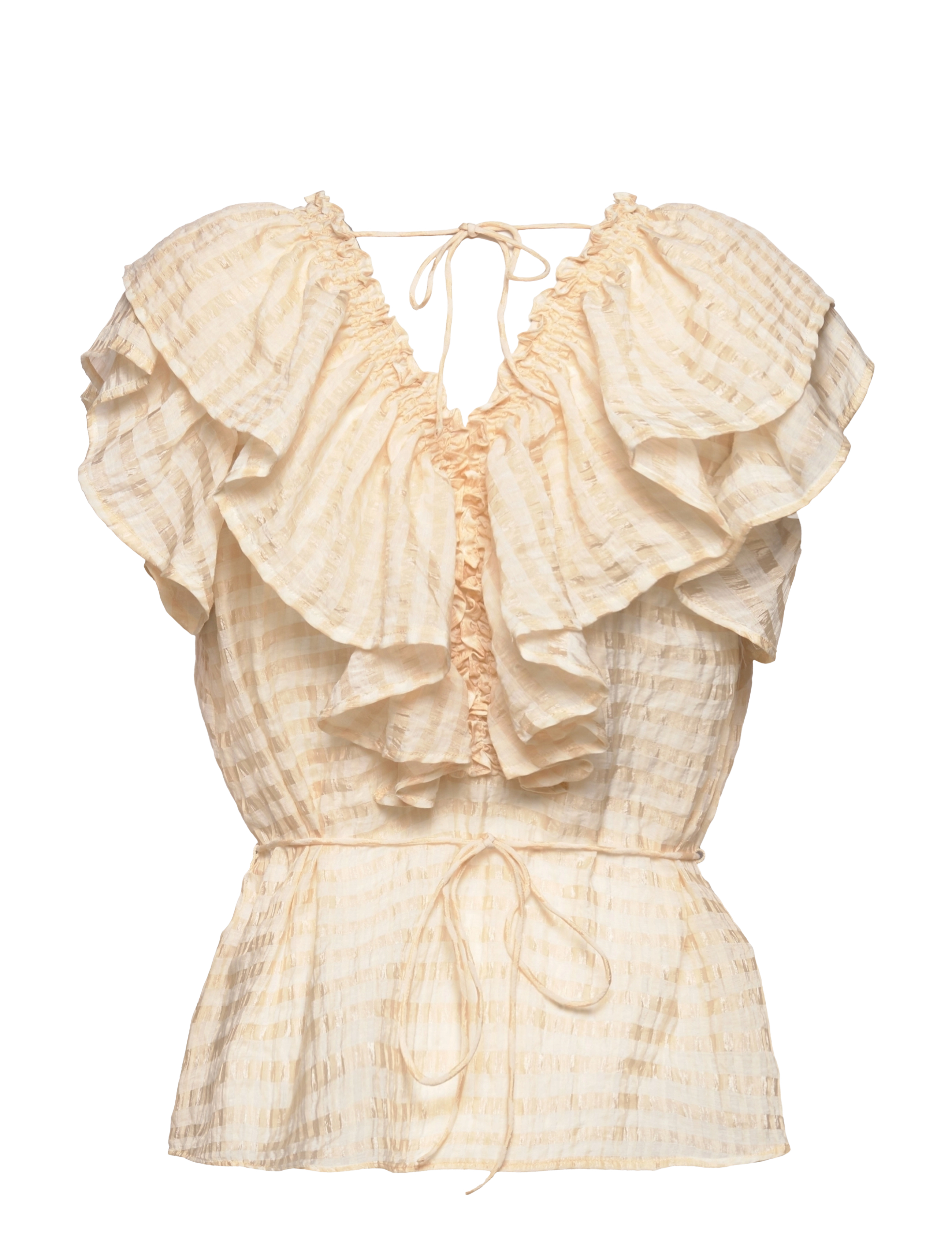 Bruuns Bazaar - Bettany Gilde blouse - sandstorm - 2