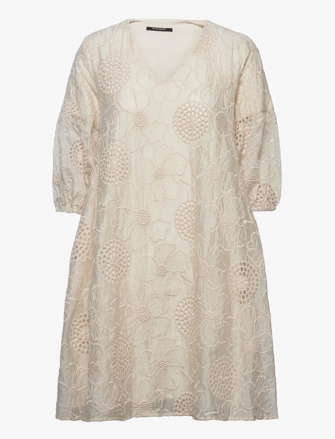 Bruuns Bazaar - Clematis Eileen dress - krótkie sukienki - sandstorm - 0