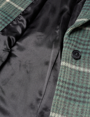 Bruuns Bazaar - Noisette Jezze coat - Žieminiai paltai - green check - 5