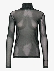 Bruuns Bazaar - PhloxBBAstri blouse - langærmede bluser - black  print - 0