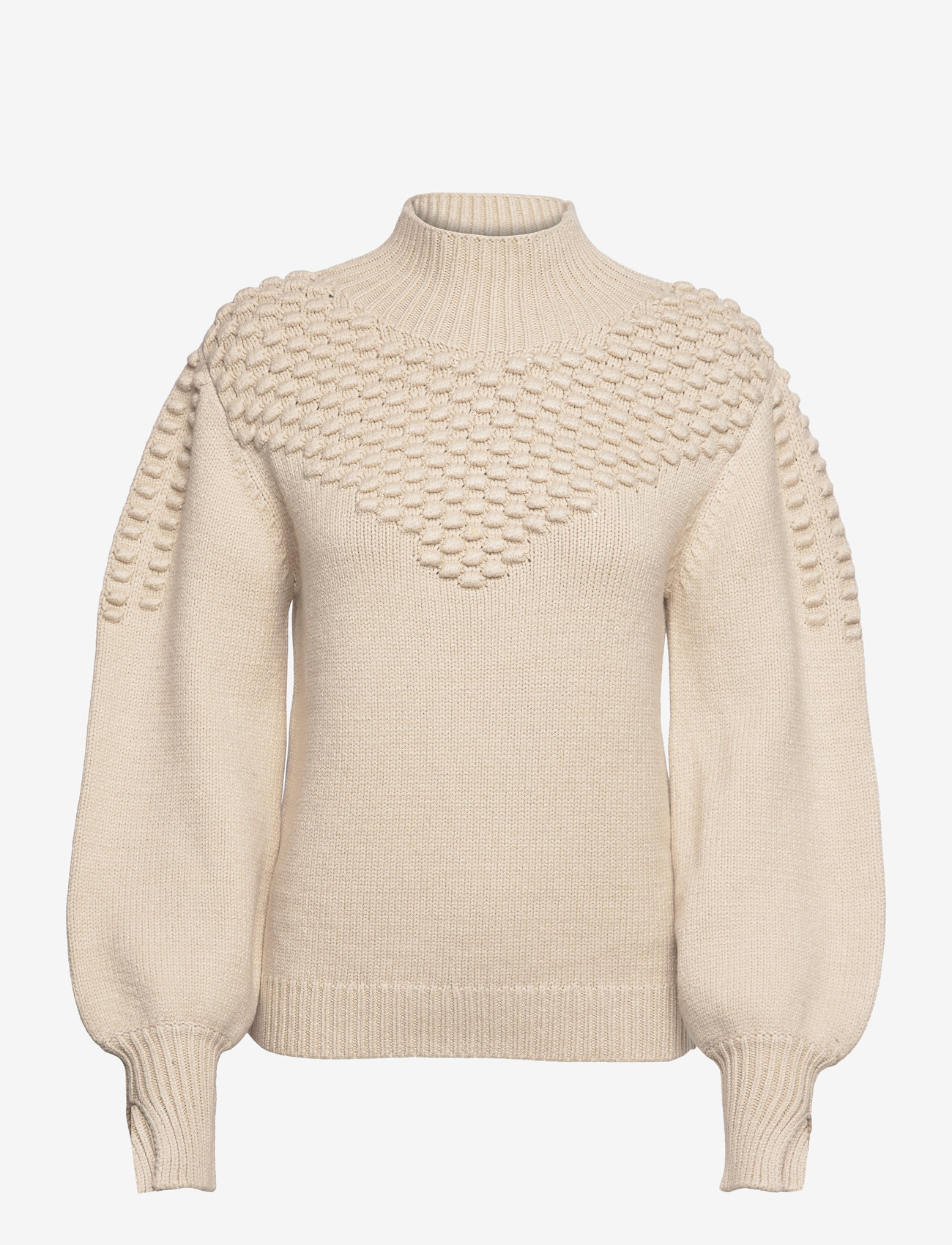 Bruuns Bazaar - SimonaBBTampa knit - silver mink - 0