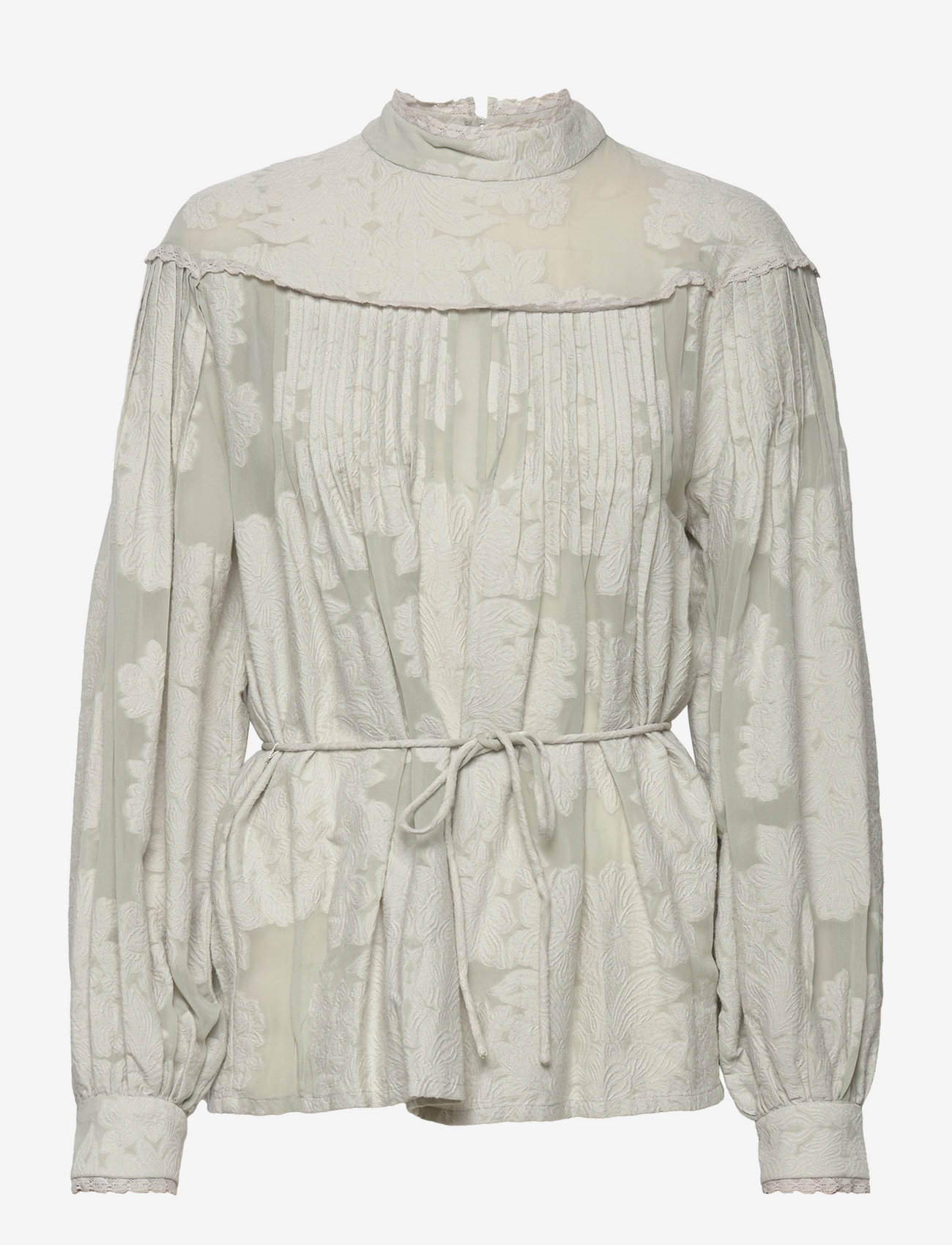 Bruuns Bazaar - Godetia Charlotte blouse - fox grey - 0