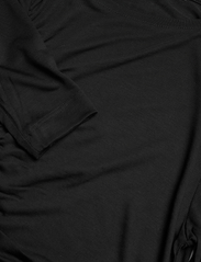 Bruuns Bazaar - Katka Lise blouse - långärmade toppar - black - 2