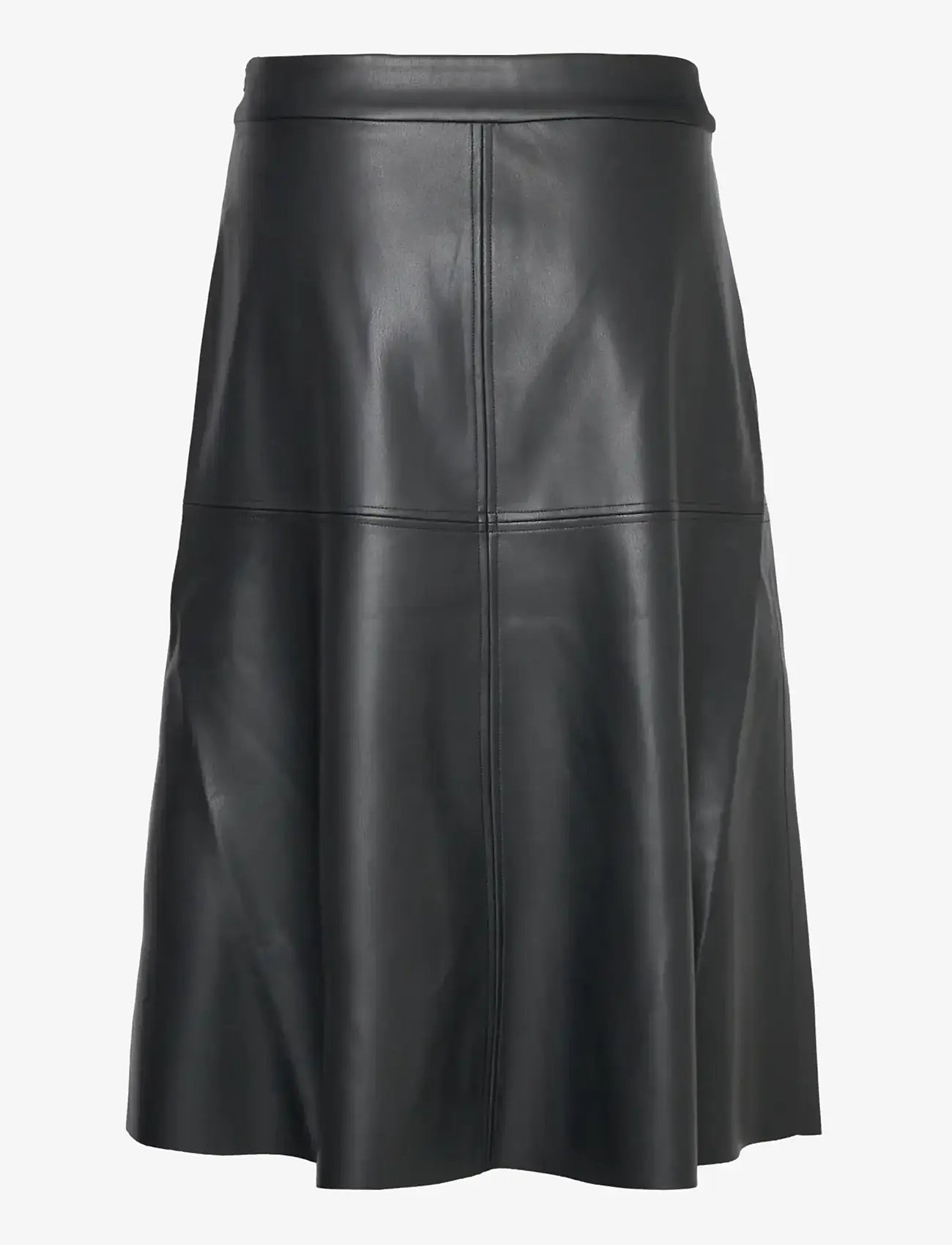 Bruuns Bazaar - VeganiBBImma skirt - midi kjolar - black - 2