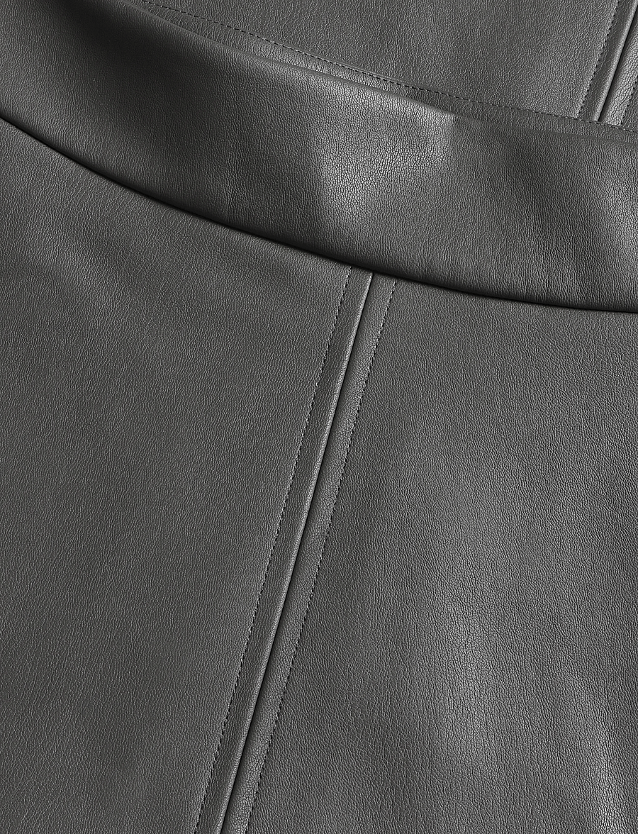 Bruuns Bazaar - VeganiBBImma skirt - midi kjolar - dark grey - 5