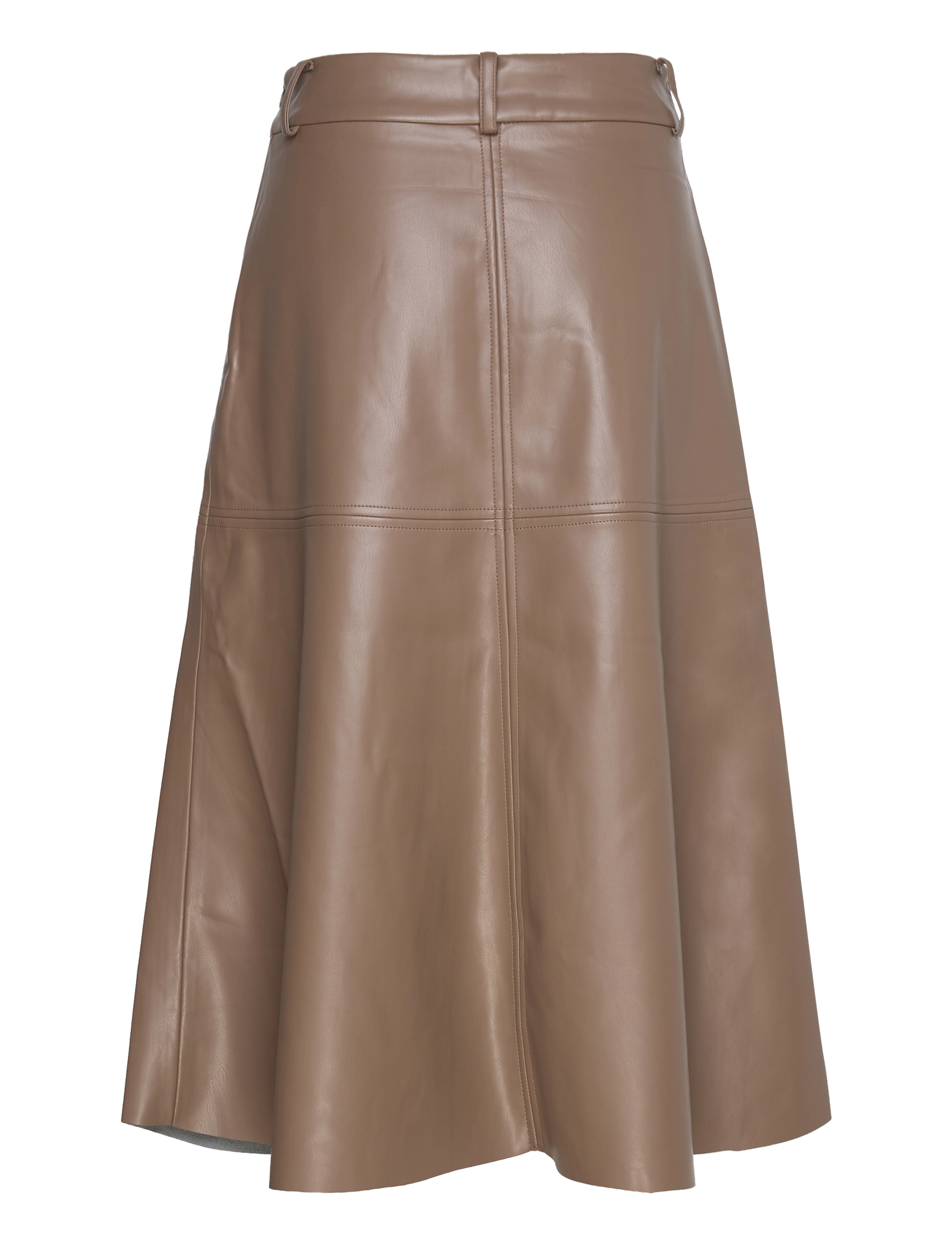 Bruuns Bazaar - VeganiBBImma skirt - midi rokken - shitake - 2
