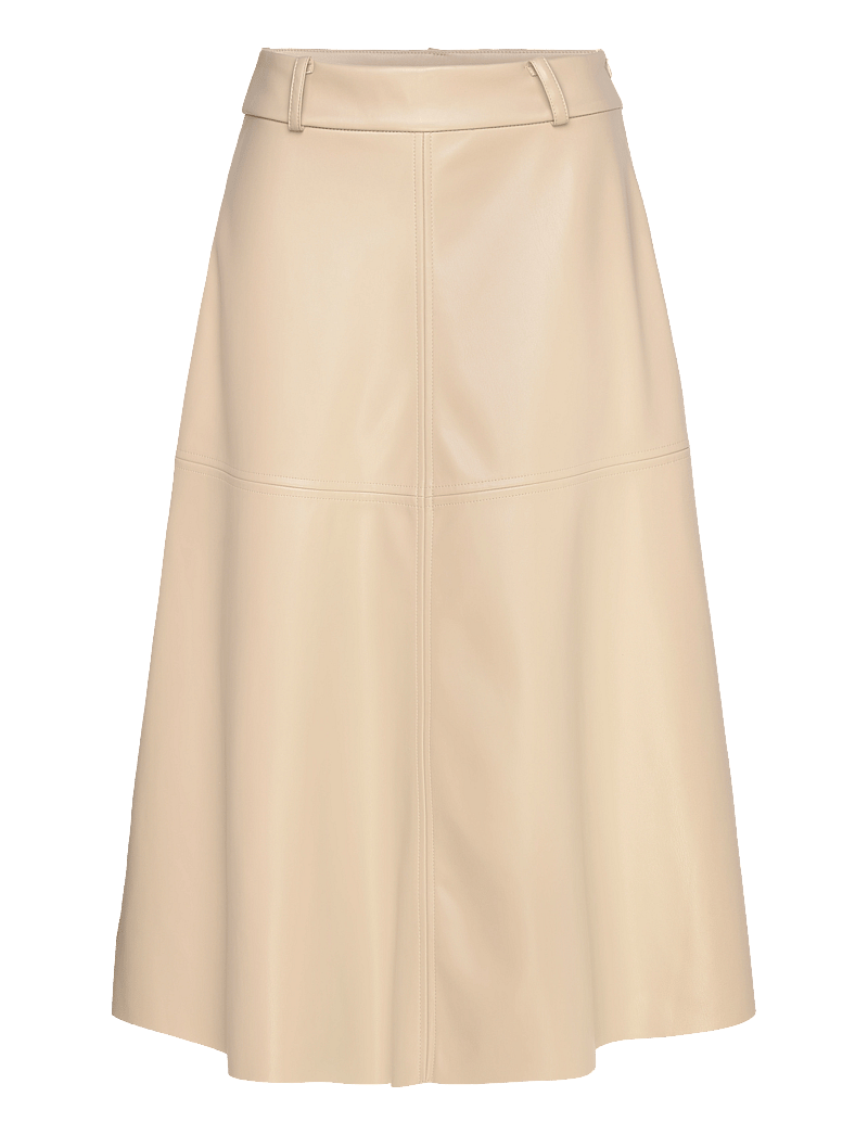 Bruuns Bazaar - VeganiBBImma skirt - midi-röcke - silver cloud - 1