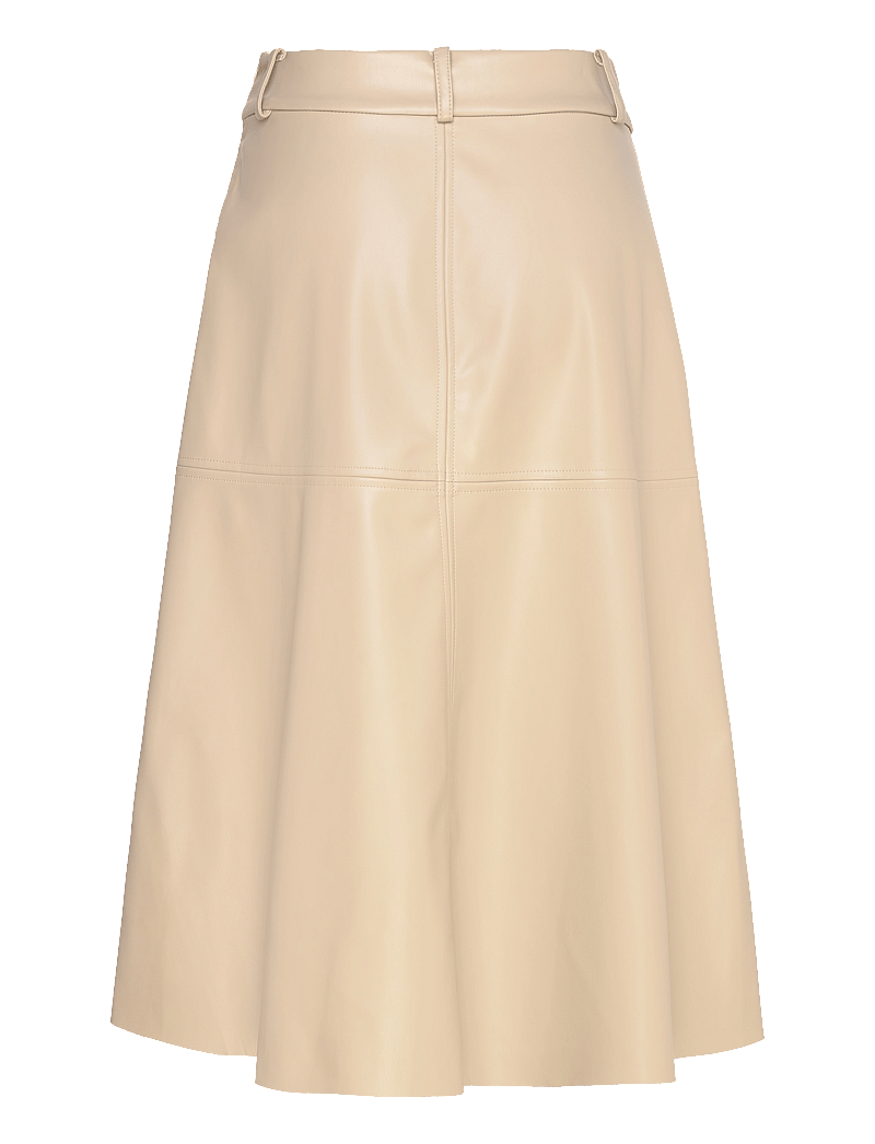 Bruuns Bazaar - VeganiBBImma skirt - midi-röcke - silver cloud - 2