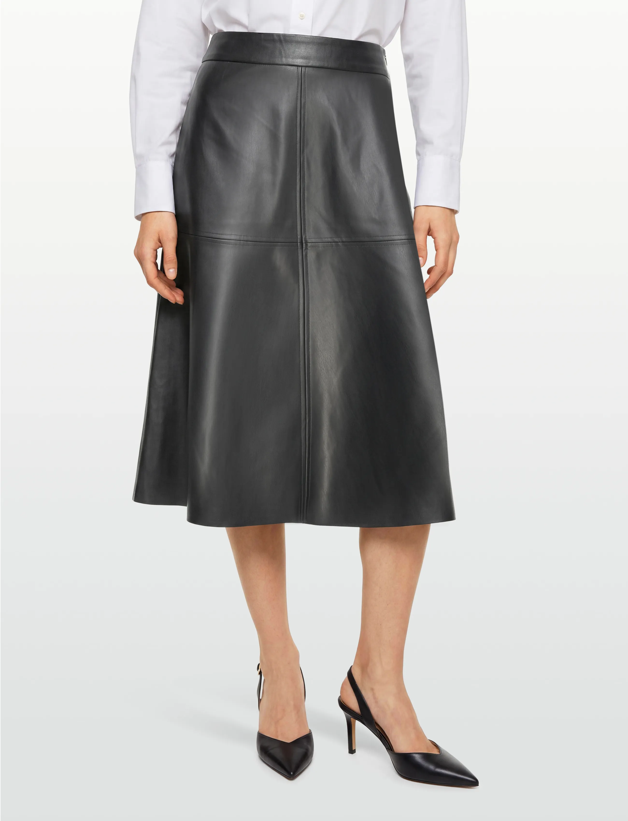 Bruuns Bazaar - VeganiBBImma skirt - midiseelikud - sky captain - 3