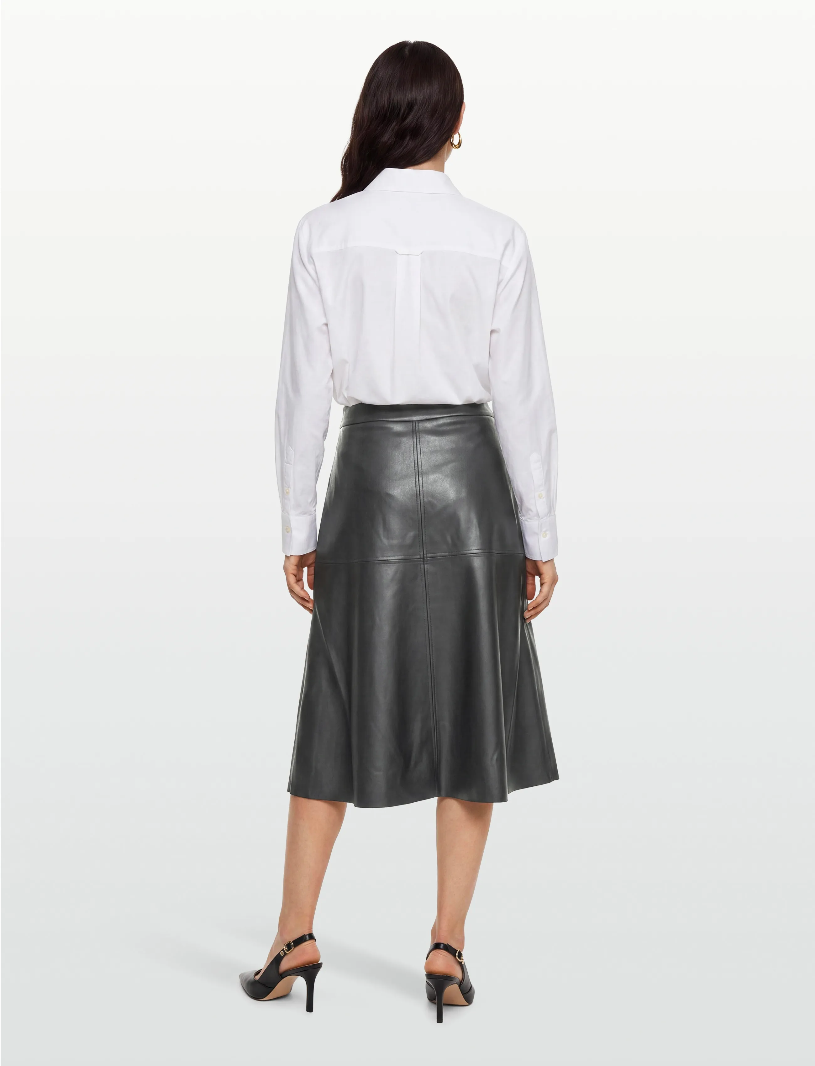 Bruuns Bazaar - VeganiBBImma skirt - midiseelikud - sky captain - 4