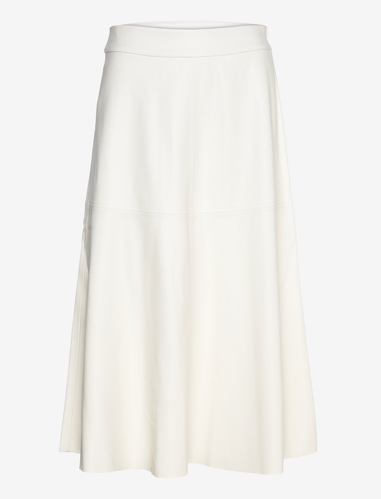 Bruuns Bazaar - VeganiBBImma skirt - midi nederdele - snow white - 0