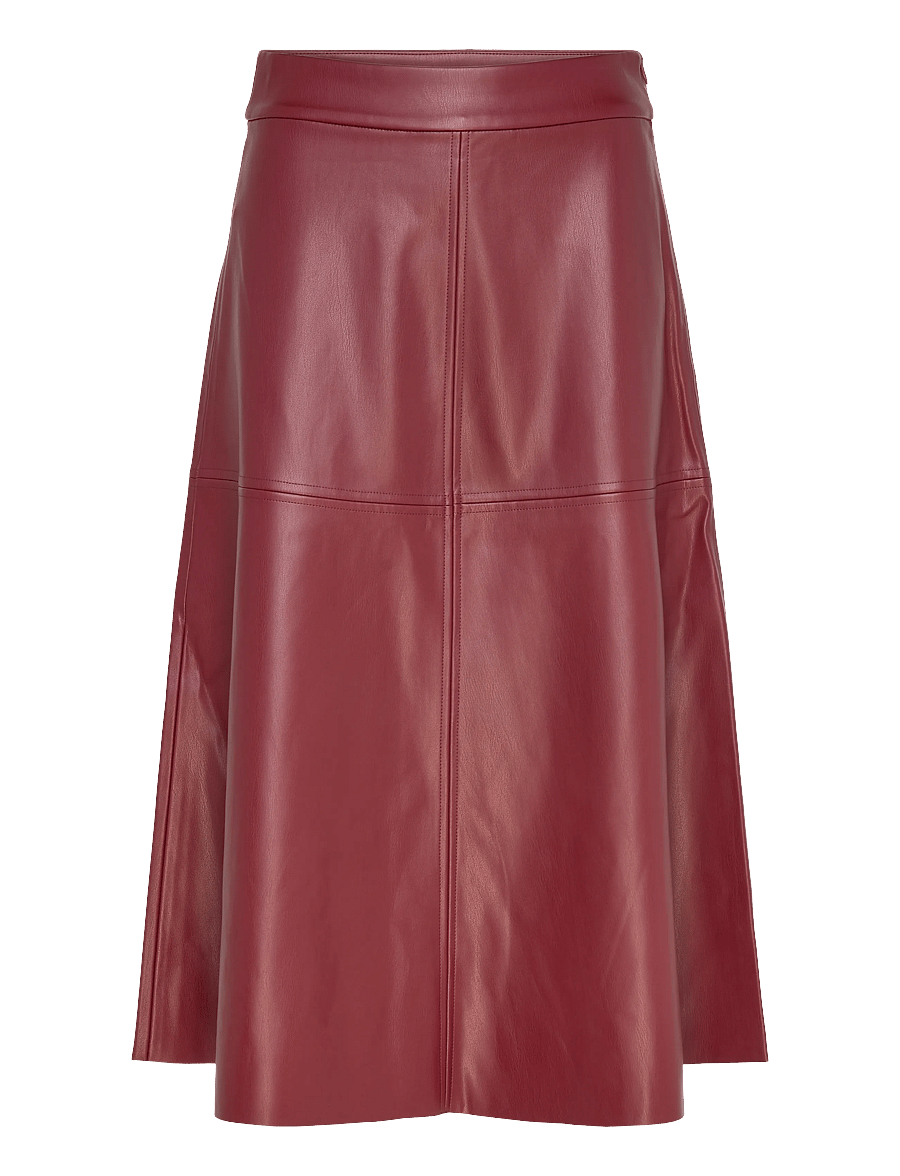 Bruuns Bazaar - VeganiBBImma skirt - midi skirts - syrah - 0