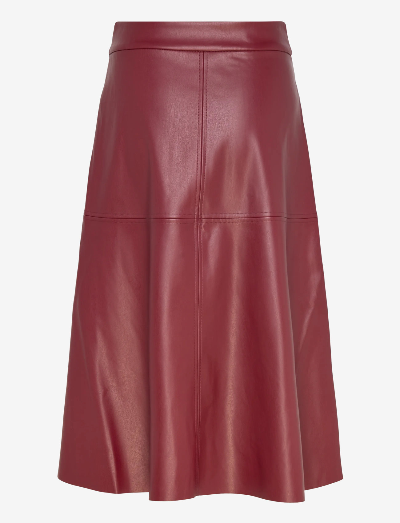Bruuns Bazaar - VeganiBBImma skirt - midiseelikud - syrah - 1