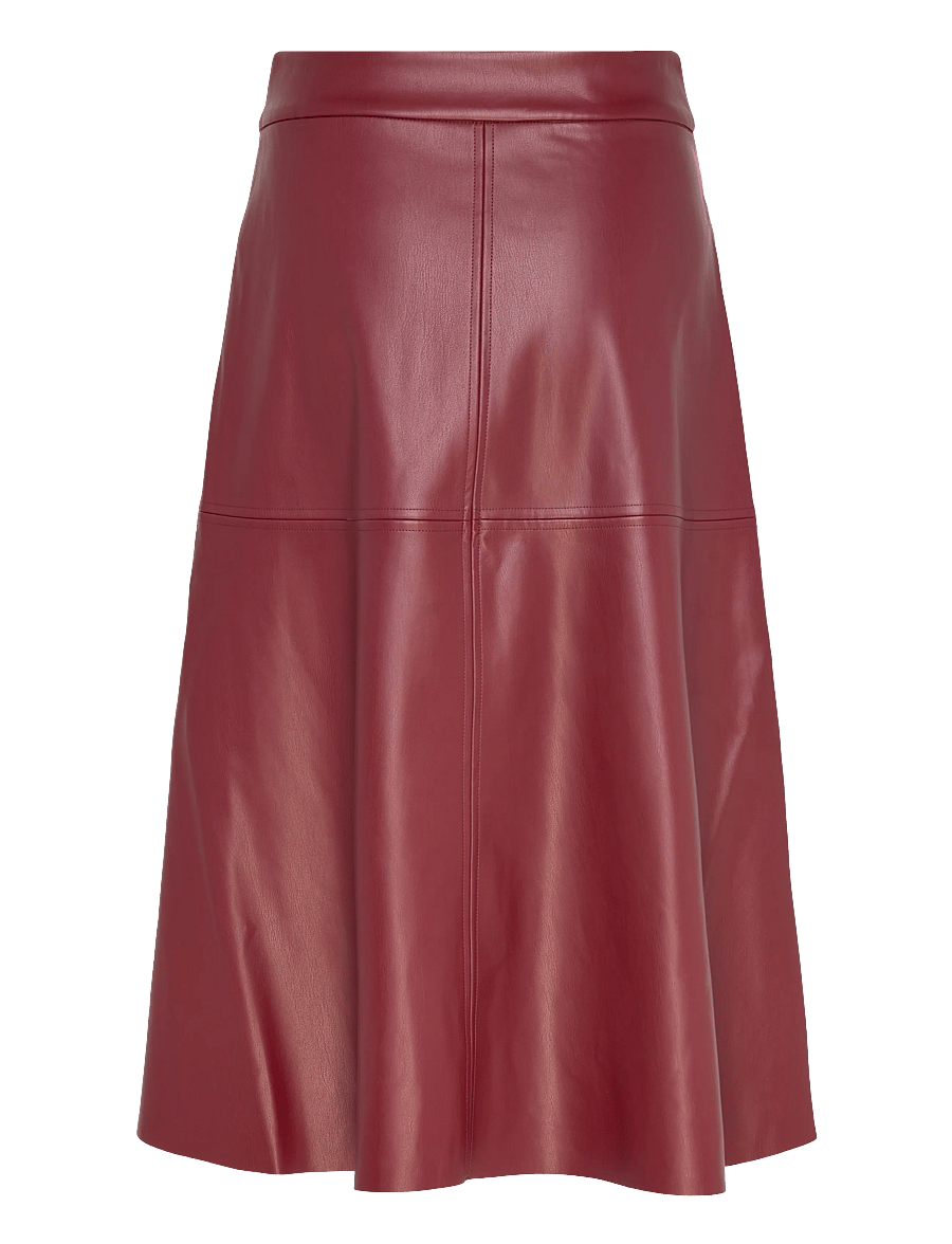 Bruuns Bazaar - VeganiBBImma skirt - midi skirts - syrah - 1