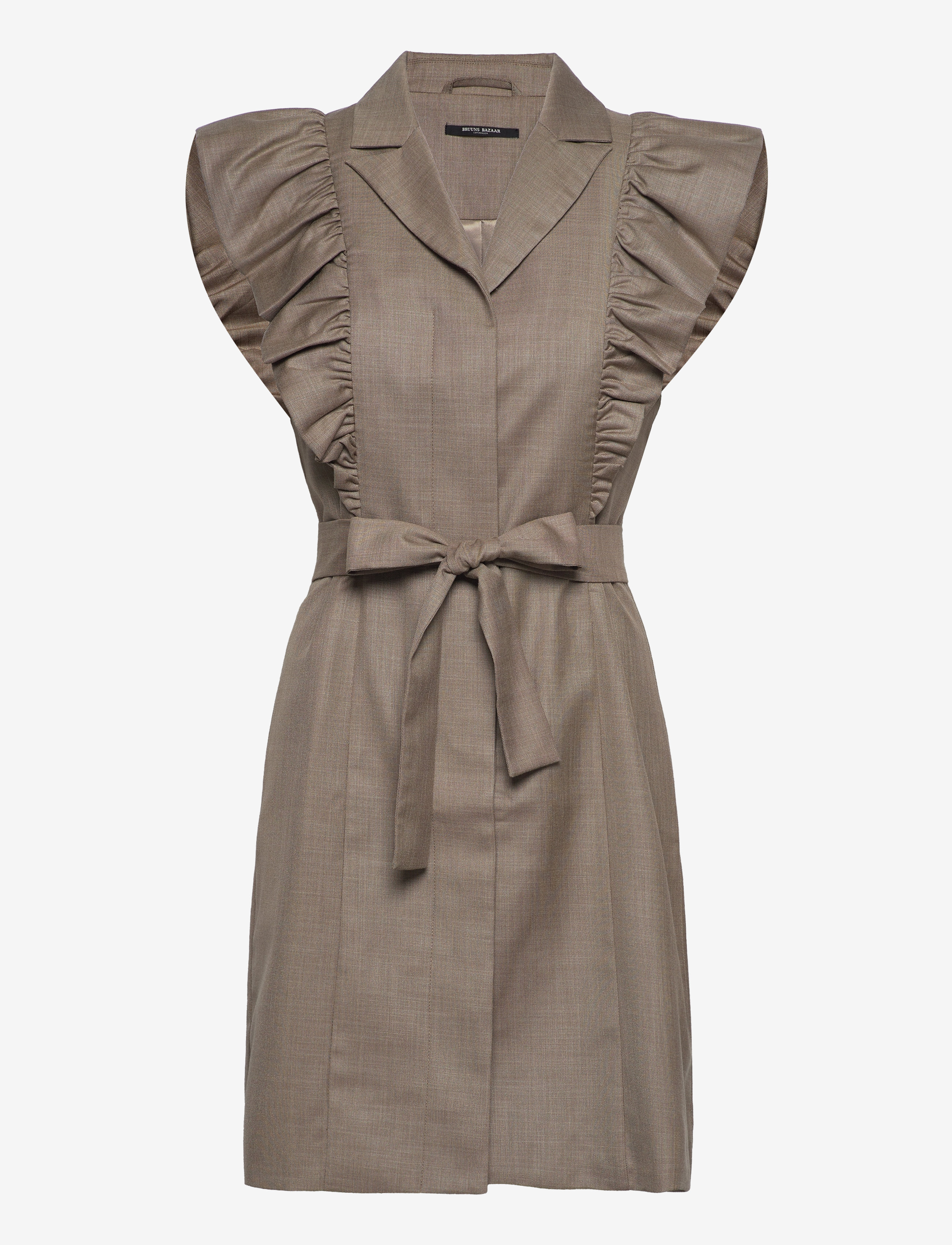 Bruuns Bazaar - Nemesia Michelle dress - brown melange - 1