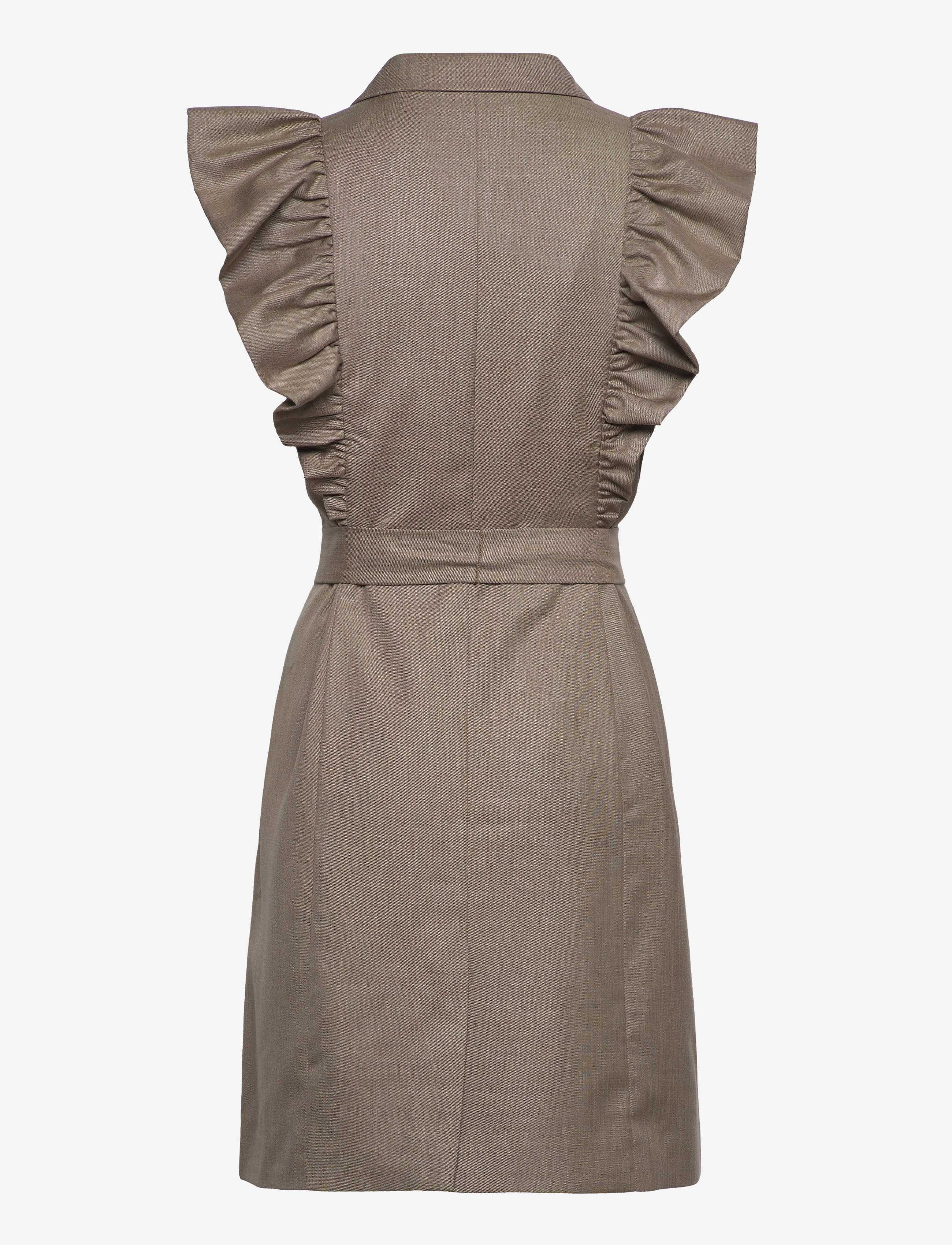 Bruuns Bazaar - Nemesia Michelle dress - brown melange - 3