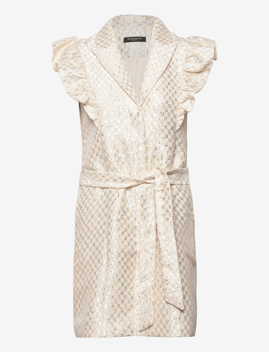 Muscari Wrap Dress in White Muscari Wrap Dress in White