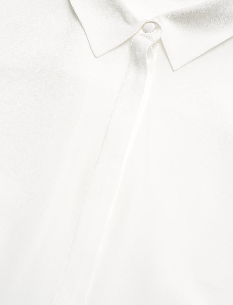 Bruuns Bazaar - LillieBBCorinna silkshirt - langärmlige hemden - snow white - 3