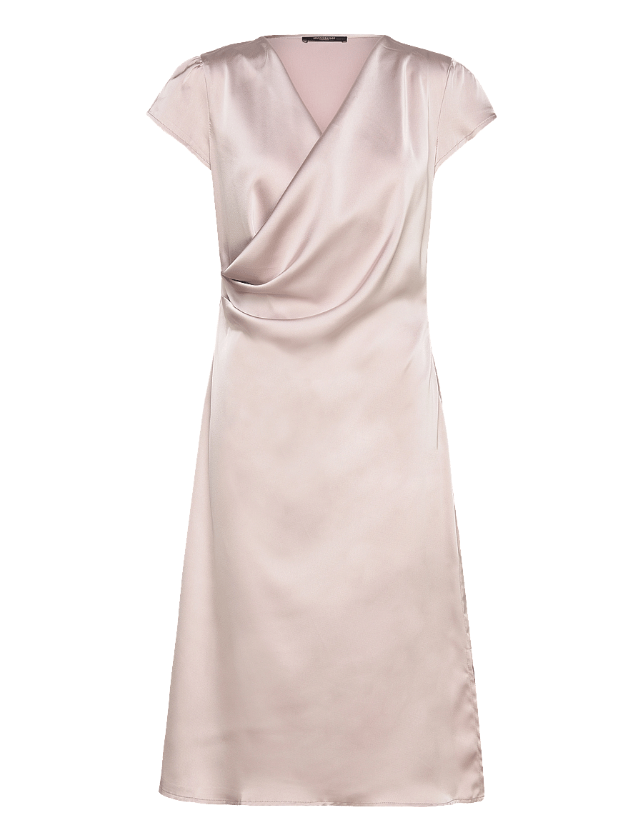 Bruuns Bazaar - RaisellaBBNeema dress - midiklänningar - rose sand - 0
