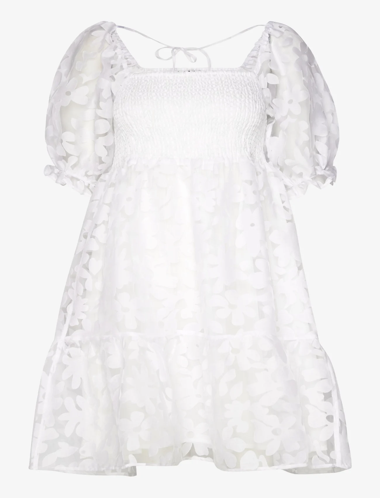 Bruuns Bazaar - Cornflower Zosia dress - odzież imprezowa w cenach outletowych - snow white - 0