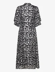 Bruuns Bazaar - GeraniumBBElba dress - festkläder till outletpriser - black  print - 1