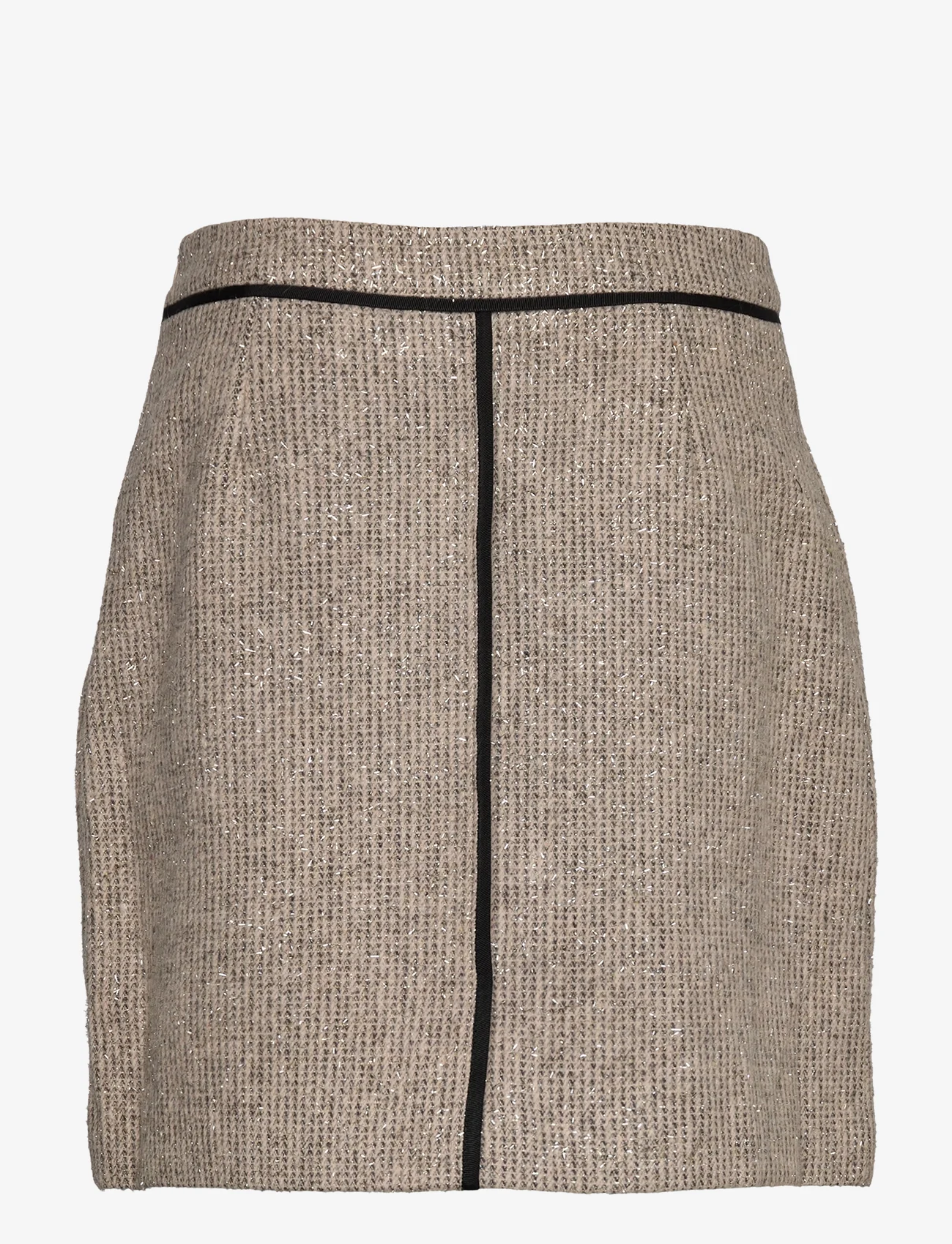Bruuns Bazaar - BergeniaBBMabella skirt - korte nederdele - plaza taupe - 1