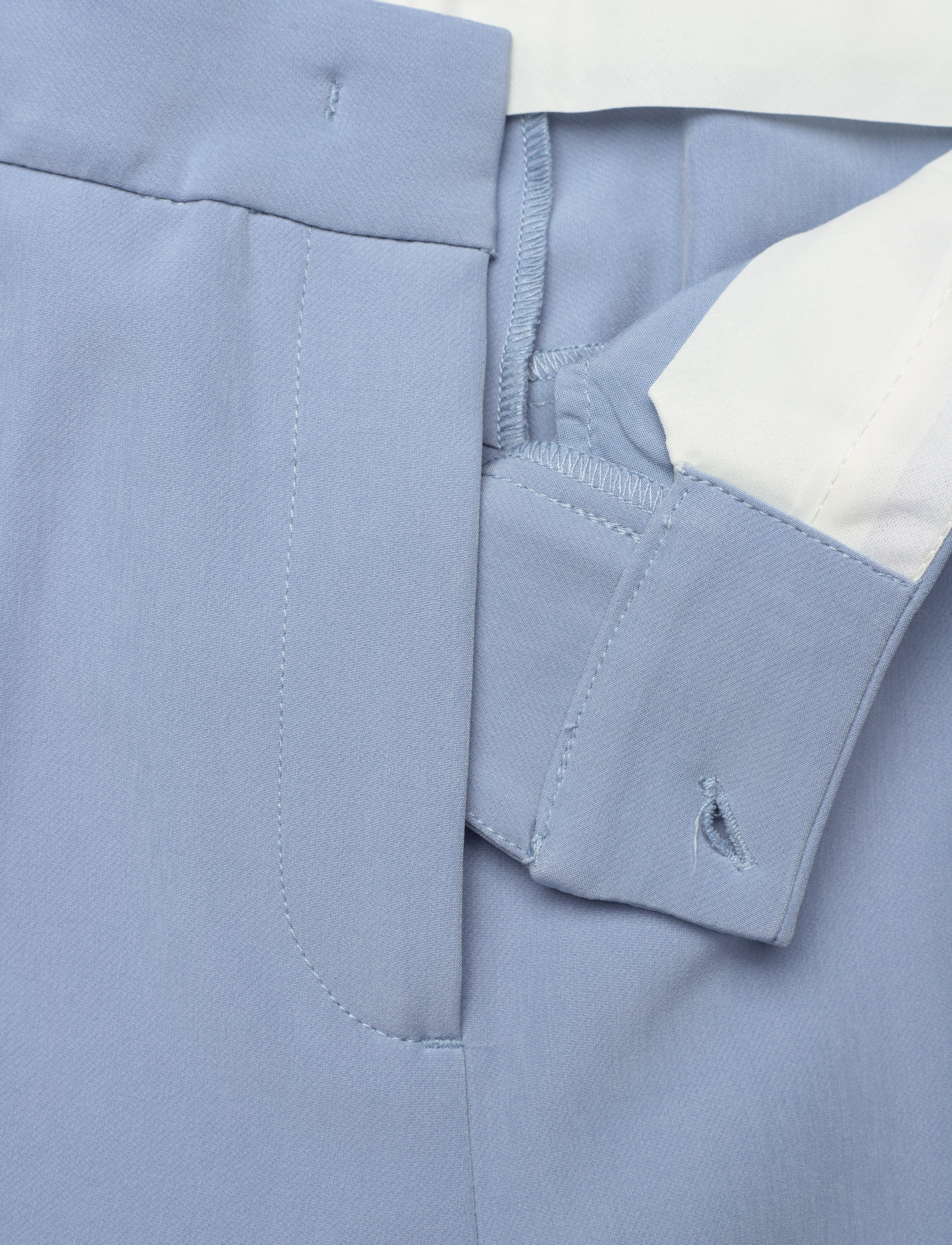 Bruuns Bazaar - Rubysus Linea pants - ash blue - 5