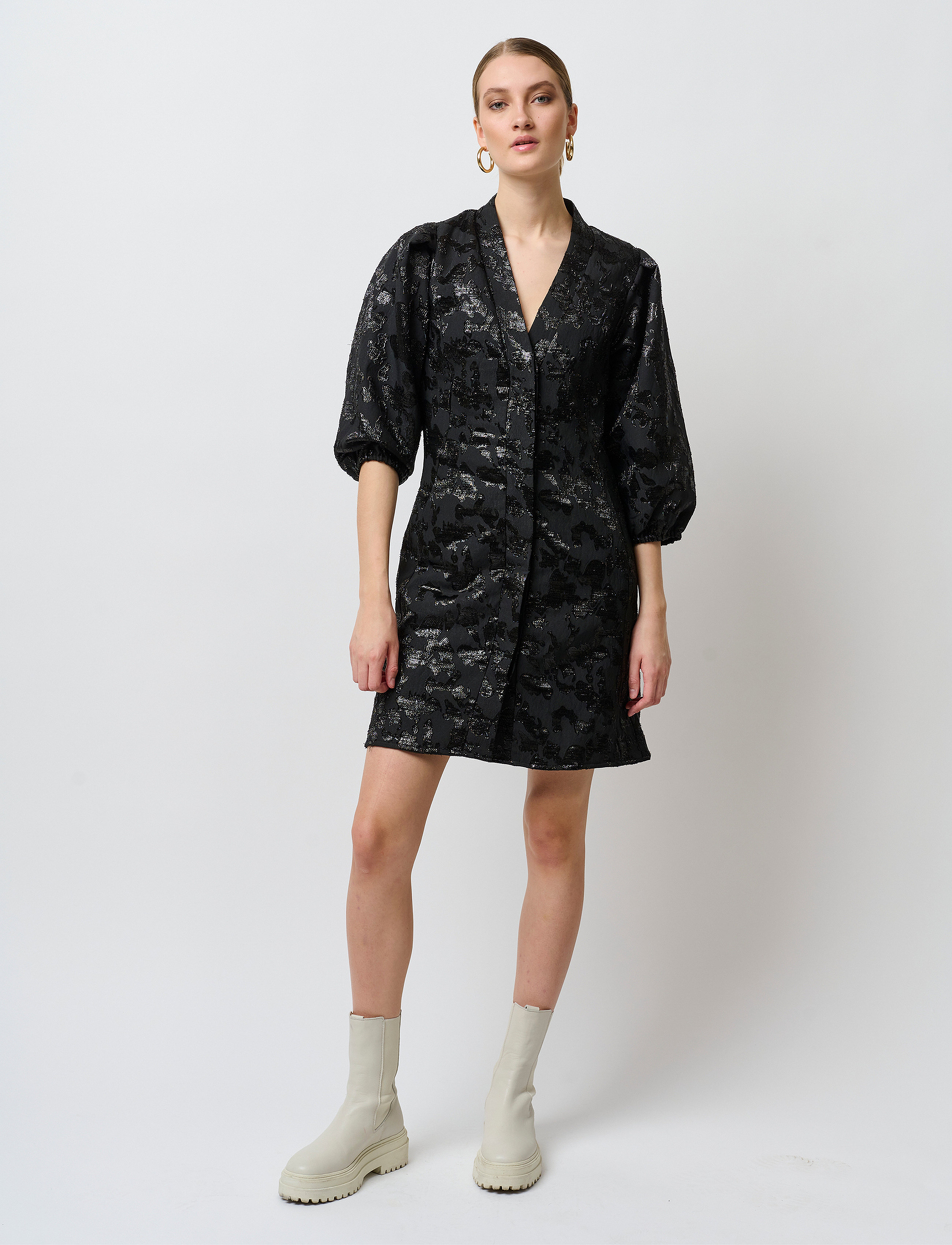 Bruuns Bazaar Amarant Mahia dress - Kleidid - BLACK / black