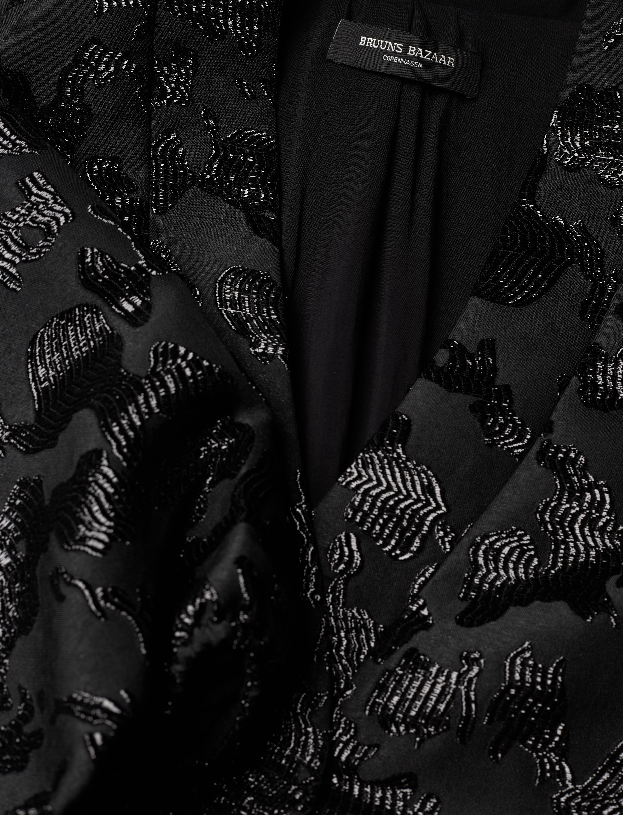 Bruuns Bazaar - Amarant Mahia dress - festtøj til outletpriser - black - 3