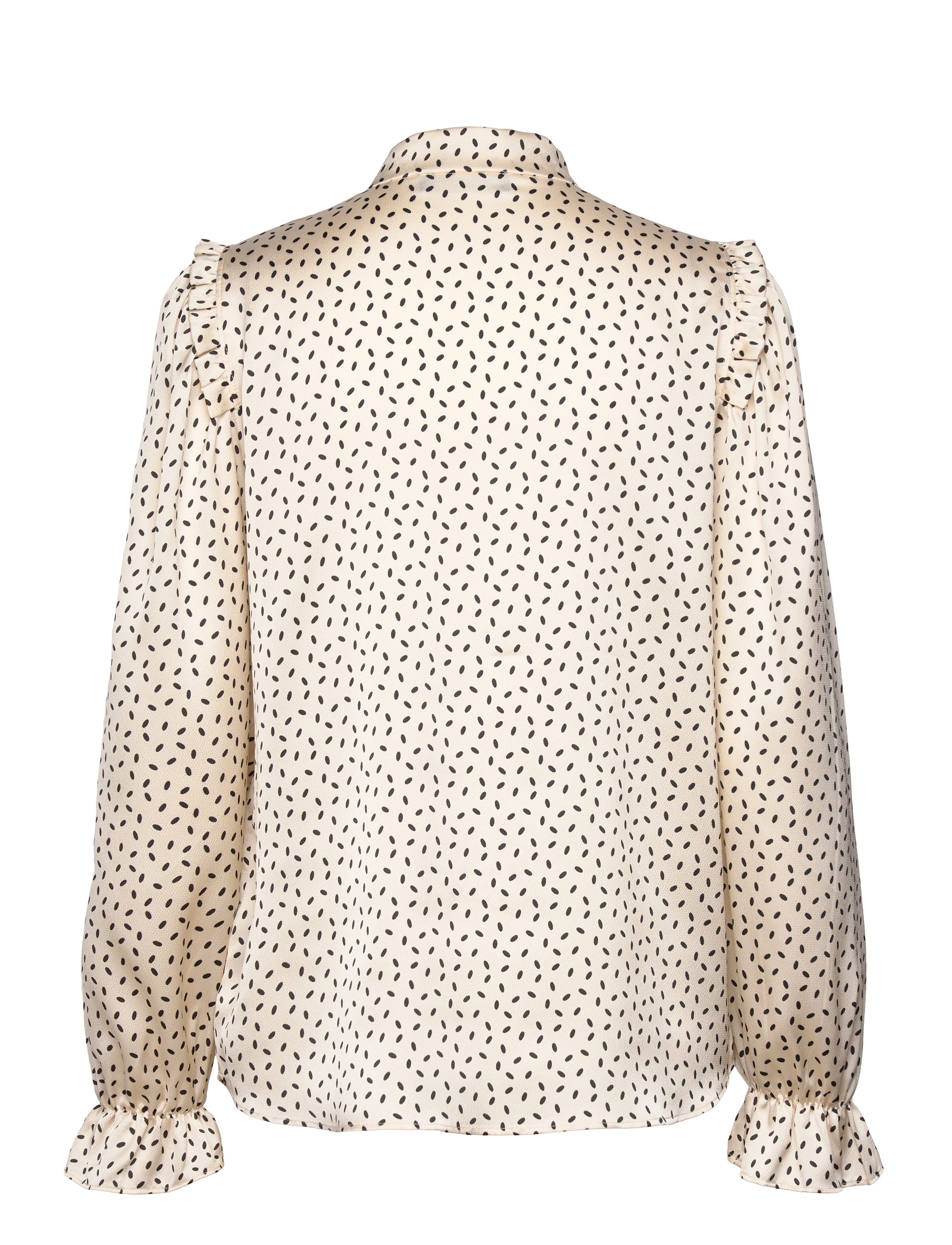 Bruuns Bazaar - AcaciaBBFria shirt - cream/black dot print - 2