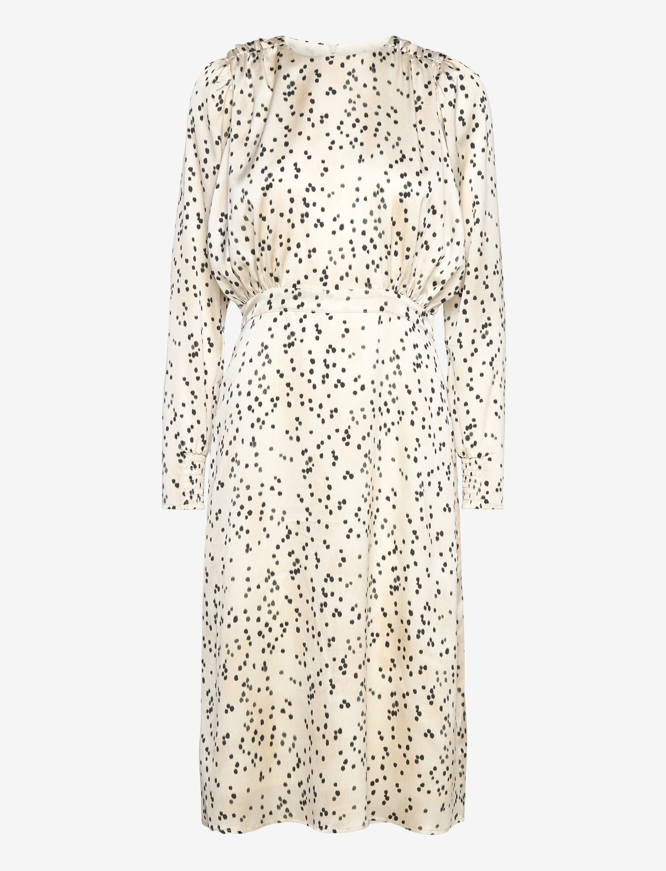 Bruuns Bazaar - Acacia Adee dress - white cream aop - 1