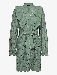 Bruuns Bazaar - Sienna Kandra dress - skjortekjoler - ice green - 0