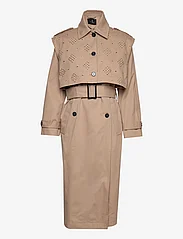 Bruuns Bazaar - Campa Iva coat - lentejassen - roasted grey khaki - 0