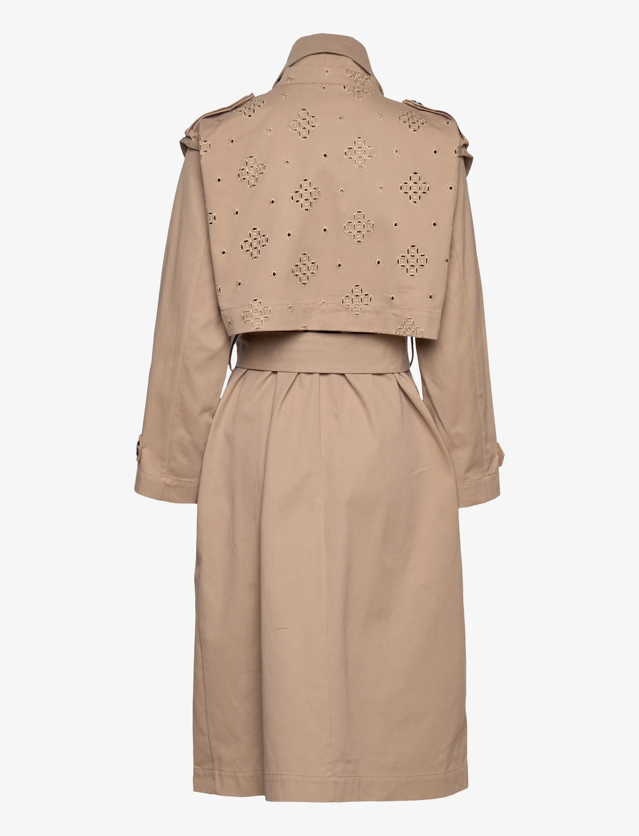 Bruuns Bazaar - Campa Iva coat - pavasarinės striukės - roasted grey khaki - 1