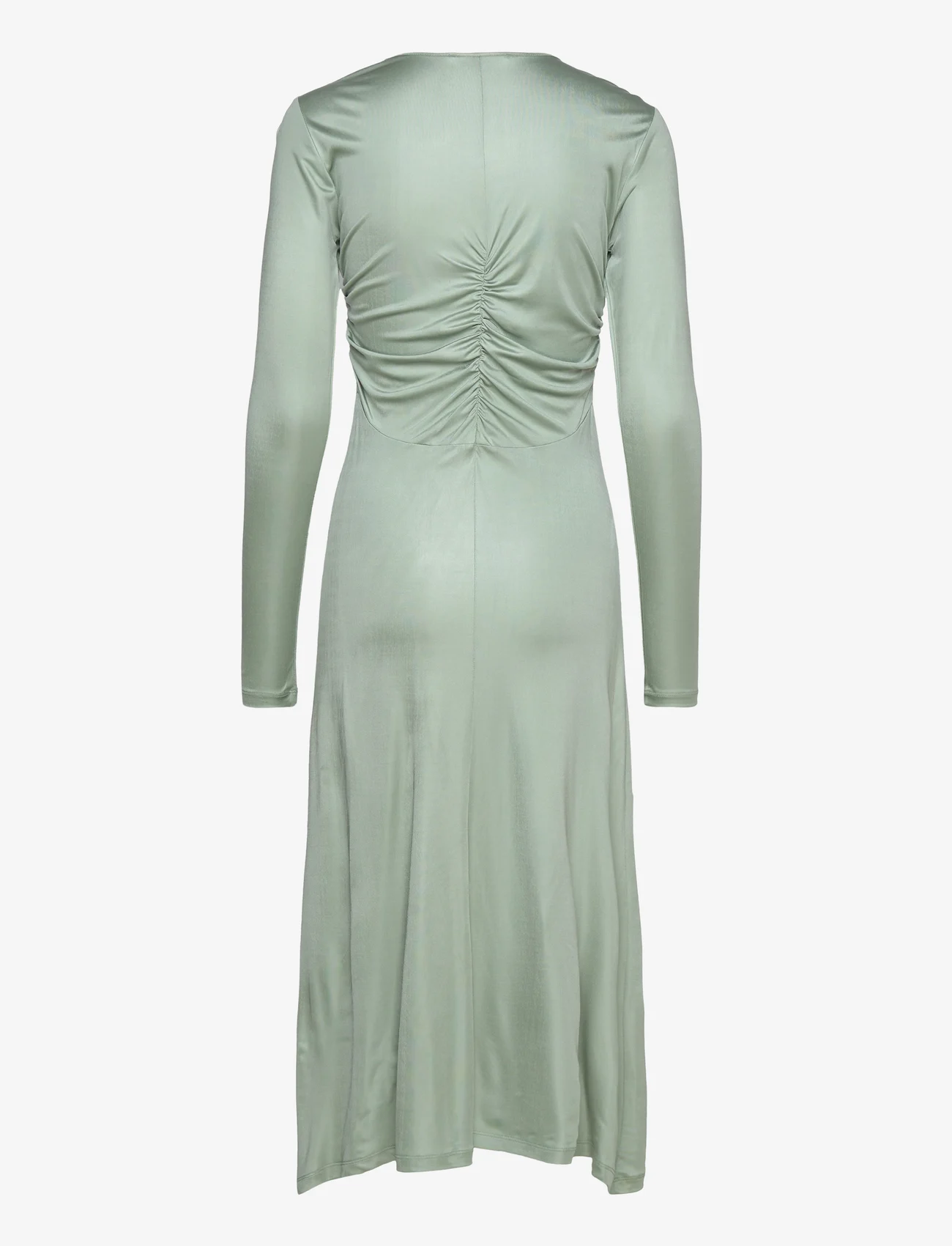 Bruuns Bazaar - Virbunum Filiz dress - midi kjoler - ice green - 1