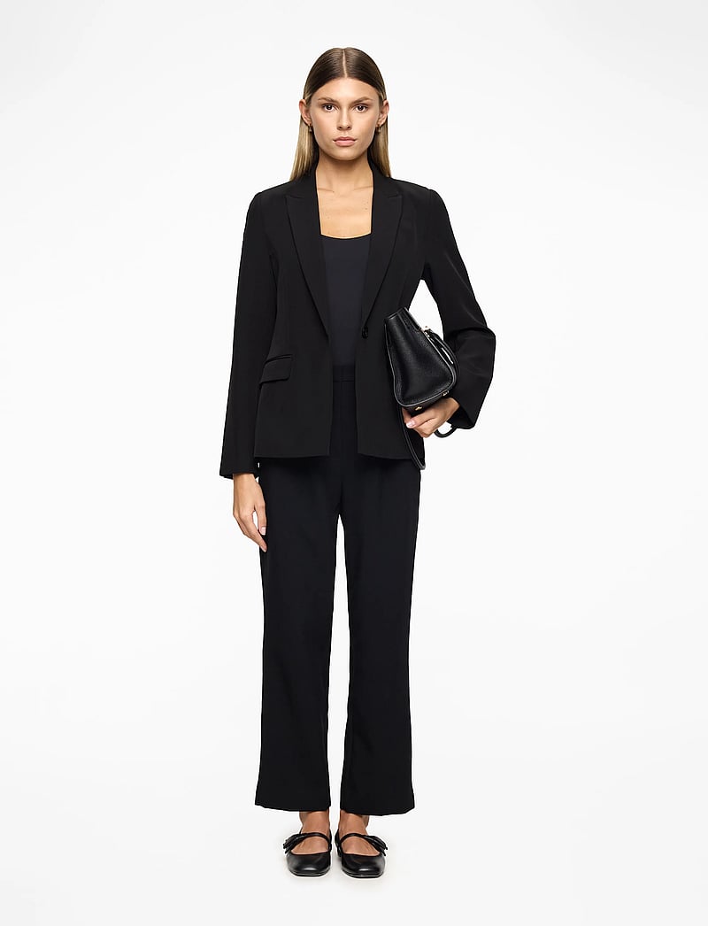Bruuns Bazaar - RubySusBBAlberte blazer - single breasted blazers - black - 2