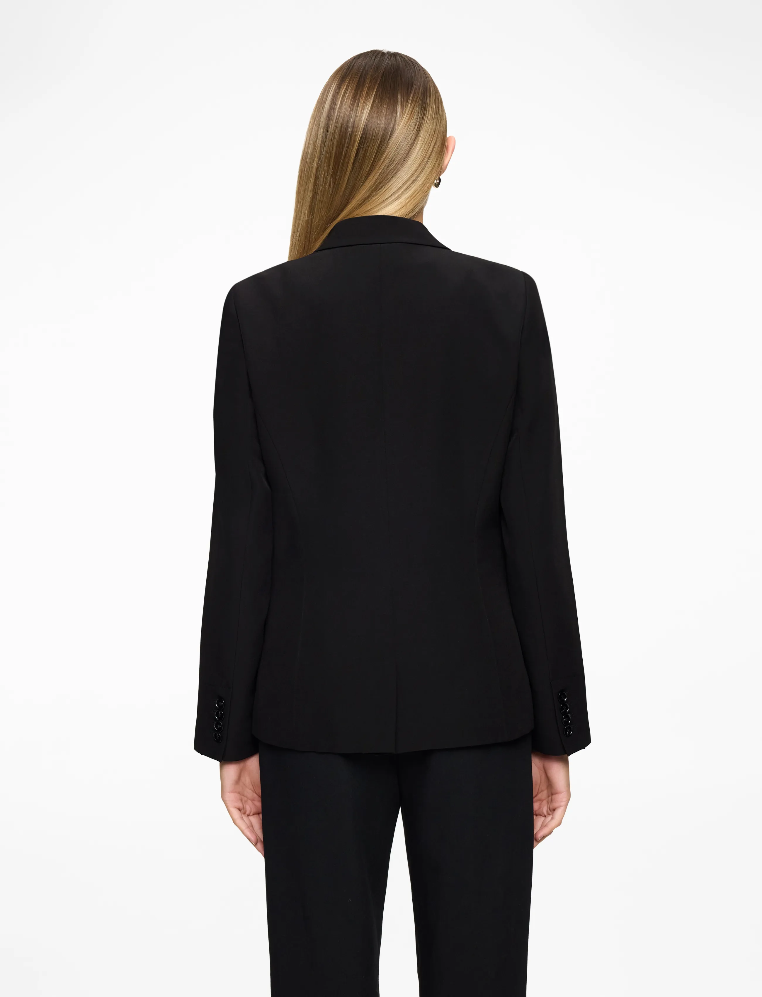 Bruuns Bazaar - RubySusBBAlberte blazer - einreihige blazer - black - 4