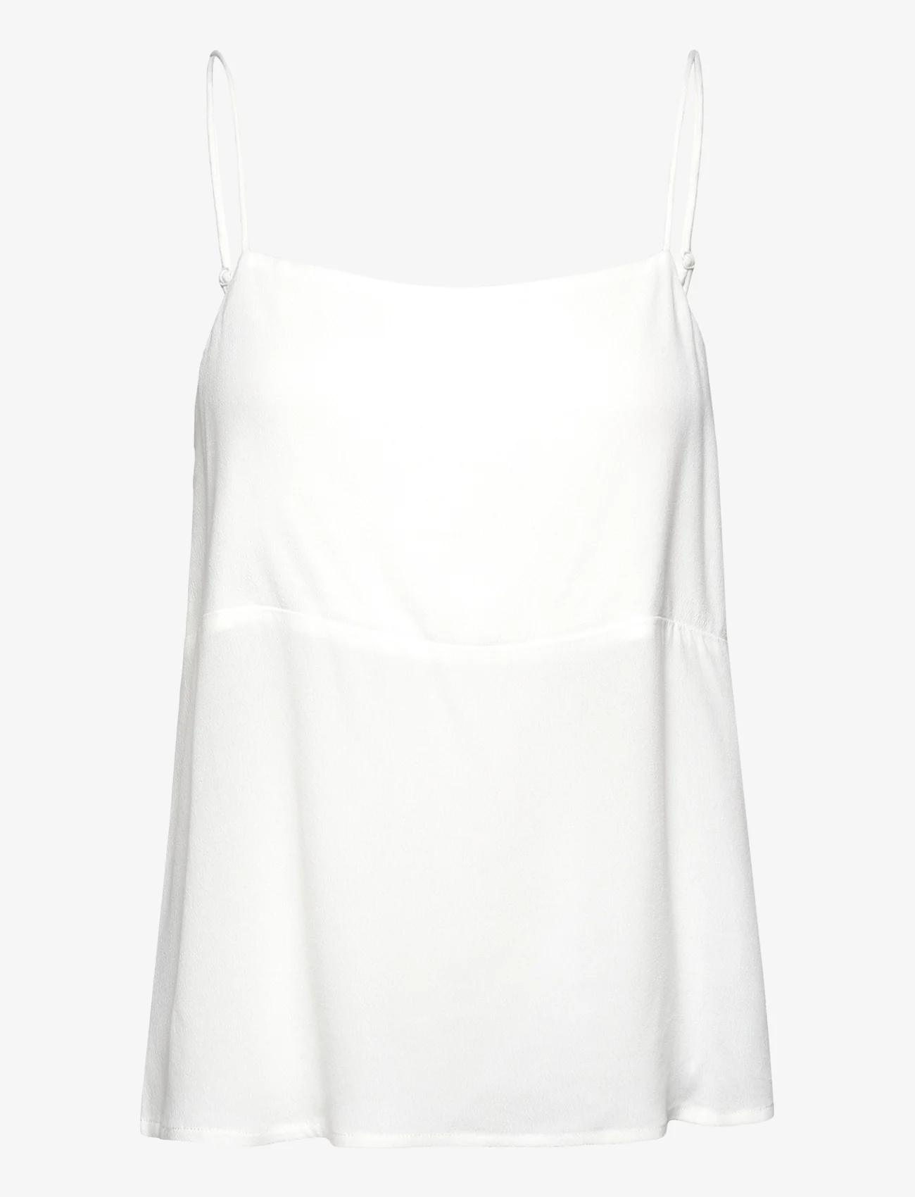 Bruuns Bazaar - LillyBBAra top - sleeveless blouses - snow white - 0