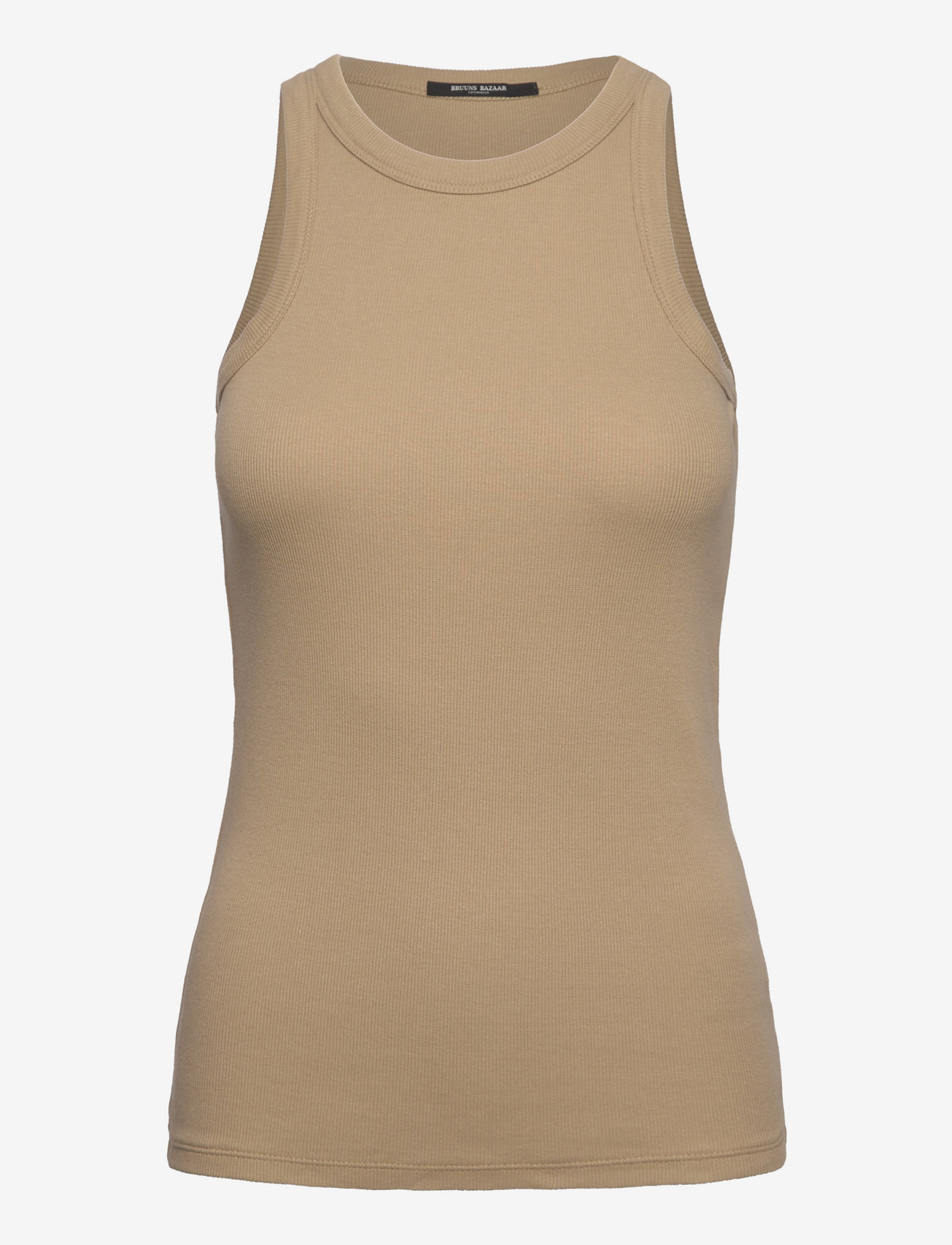 Bruuns Bazaar - Katy Rib Long Tank top - tree - 0