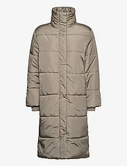 Bruuns Bazaar - Niella B Lucky coat - vinterfrakker - roasted grey khaki - 0