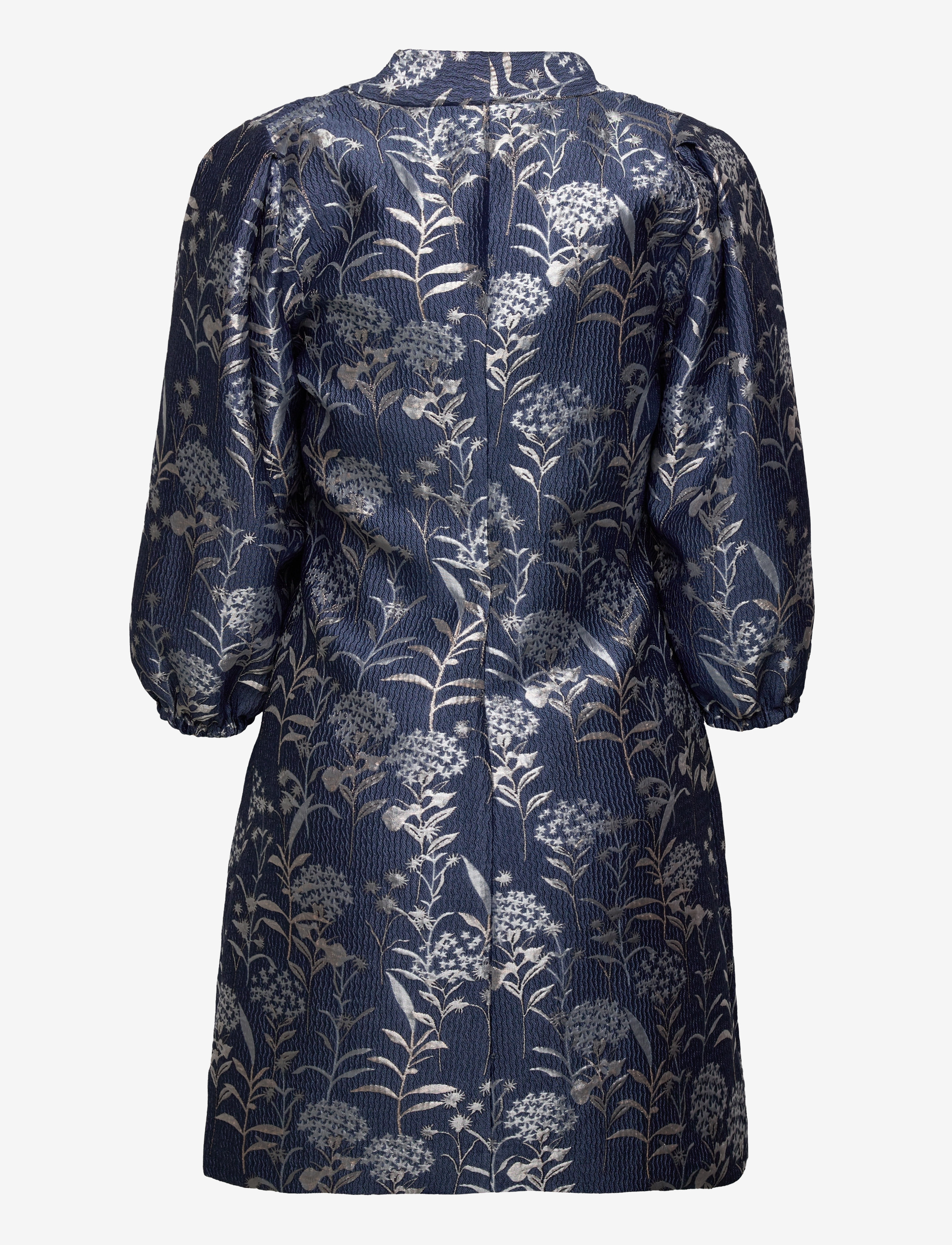 Bruuns Bazaar - Eustoma Mahia dress - sukienki na imprezę - blue floral - 2