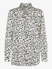 Bruuns Bazaar - Acacia Codine shirt - overhemden met lange mouwen - white cream aop - 0