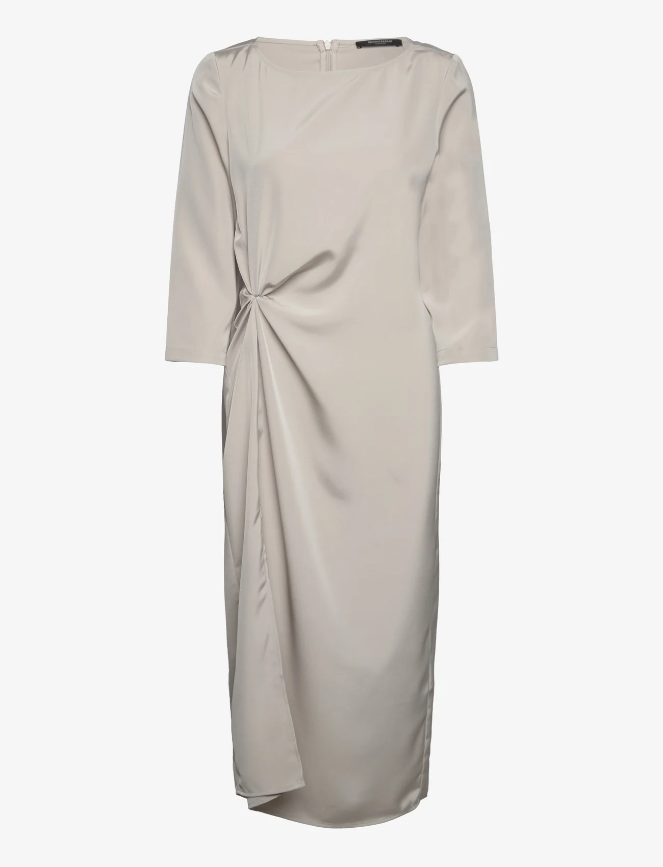 Bruuns Bazaar - Ratum Laura dress - midikleidid - chateau grey - 0
