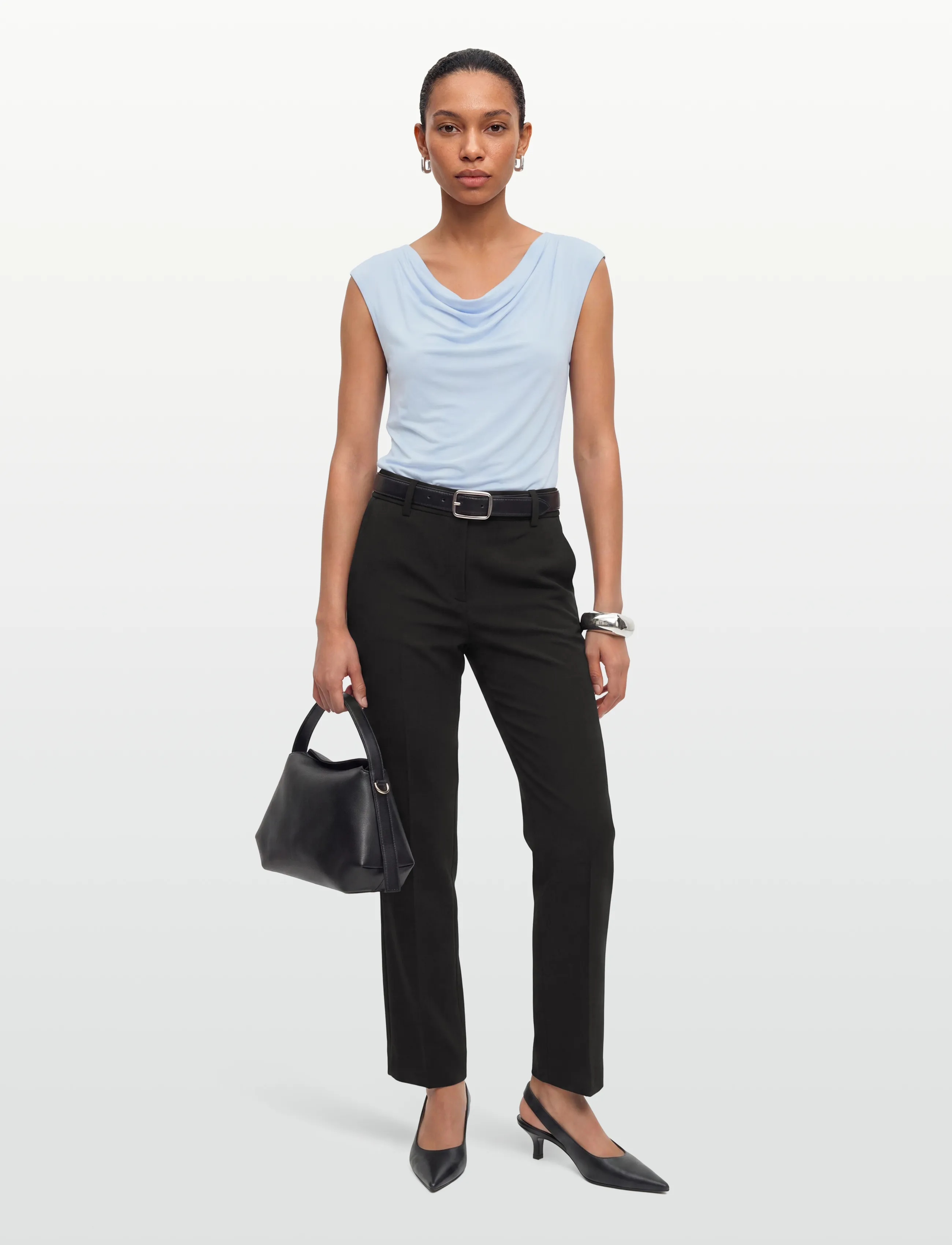 Bruuns Bazaar RubySusBBMagica pants - Festkläder - BLACK / black