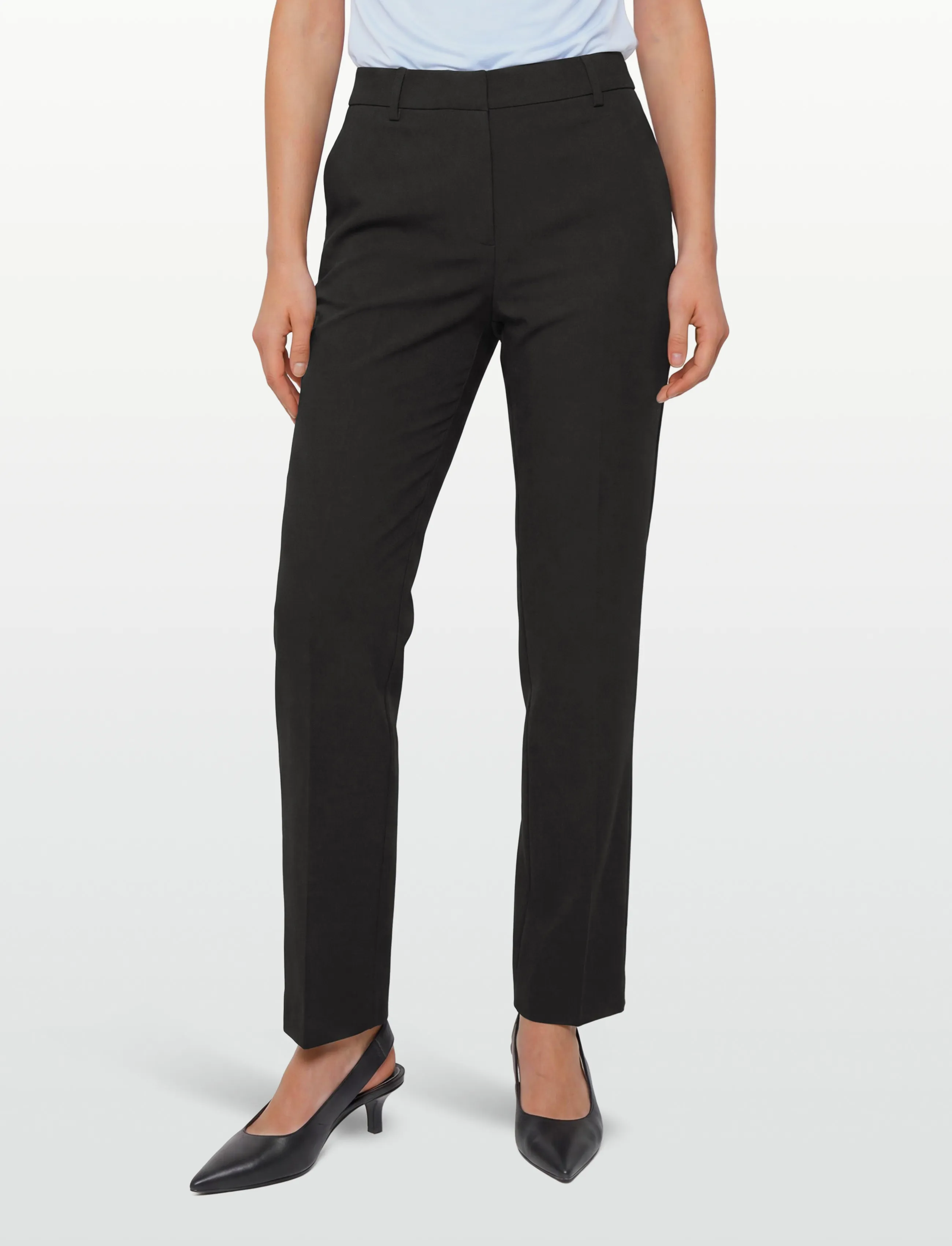 Bruuns Bazaar - RubySusBBMagica pants - straight leg hosen - black - 3