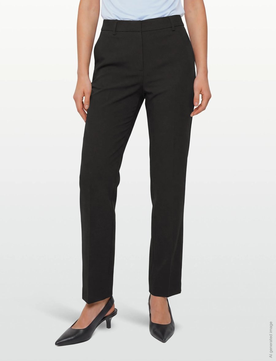 Bruuns Bazaar - RubySusBBMagica pants - habitbukser - black - 3
