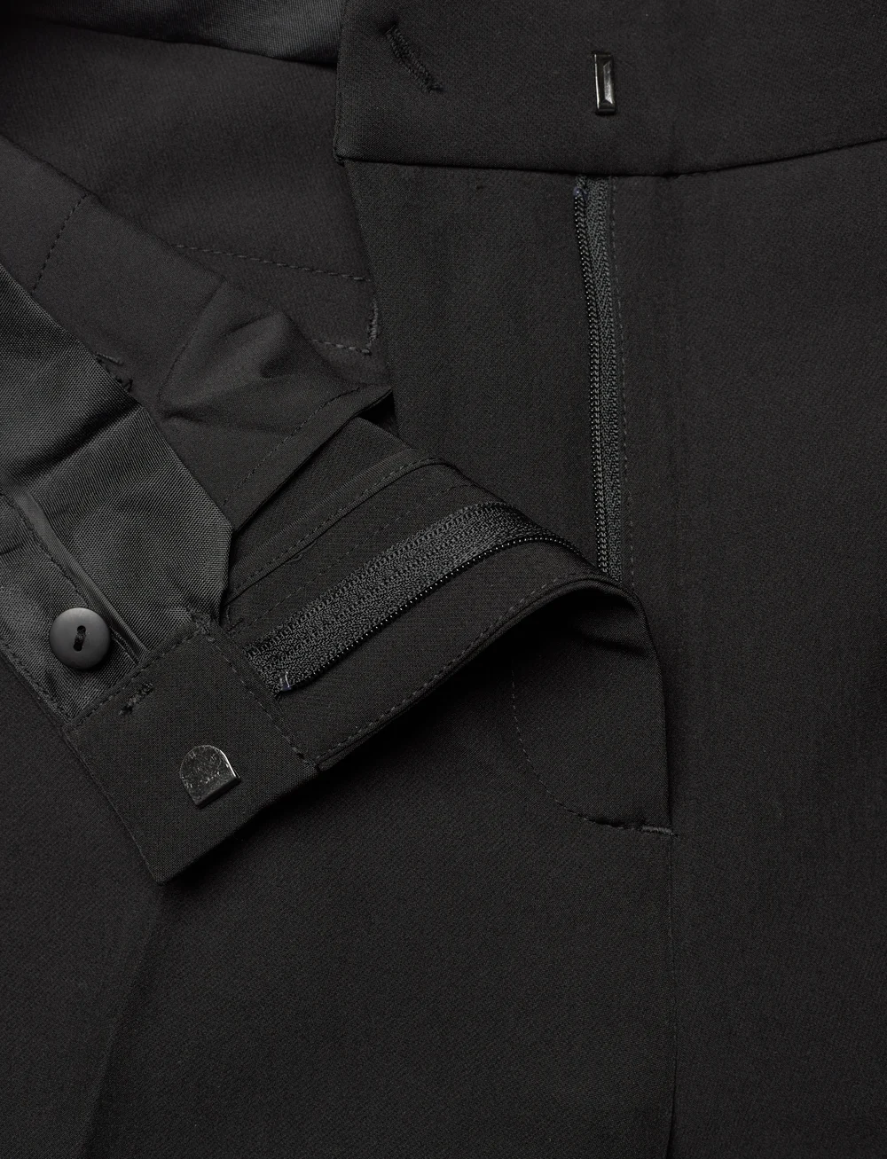 Bruuns Bazaar - RubySusBBMagica pants - tailored trousers - black - 3